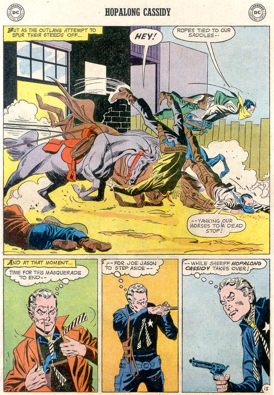 Read online Hopalong Cassidy comic -  Issue #134 - 20