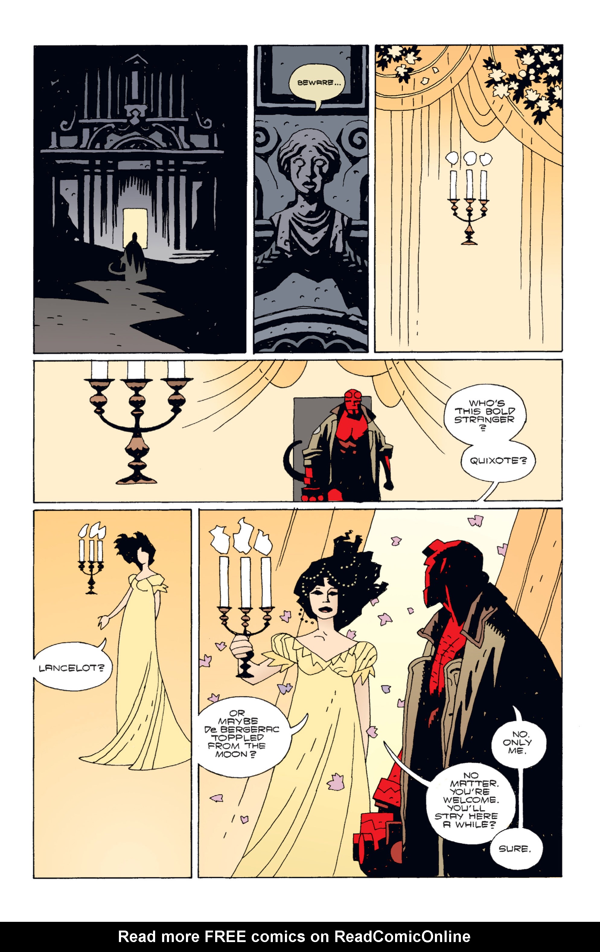 Read online Hellboy comic -  Issue #3 - 54