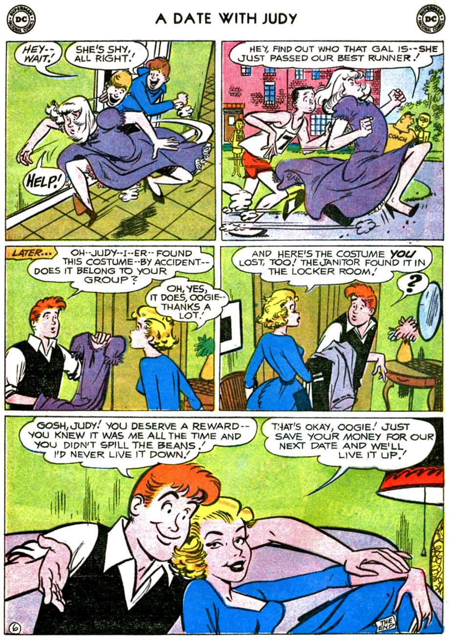 Read online A Date with Judy comic -  Issue #77 - 33