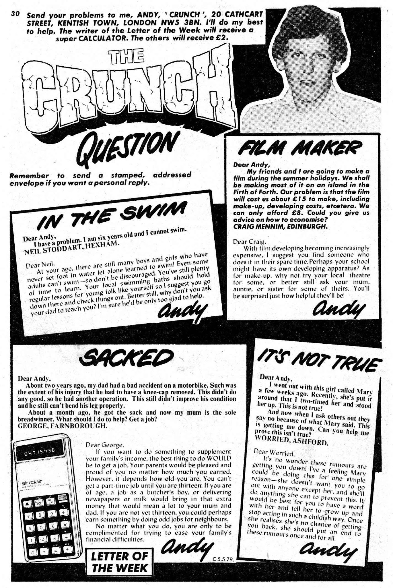 Read online The Crunch comic -  Issue #16 - 30