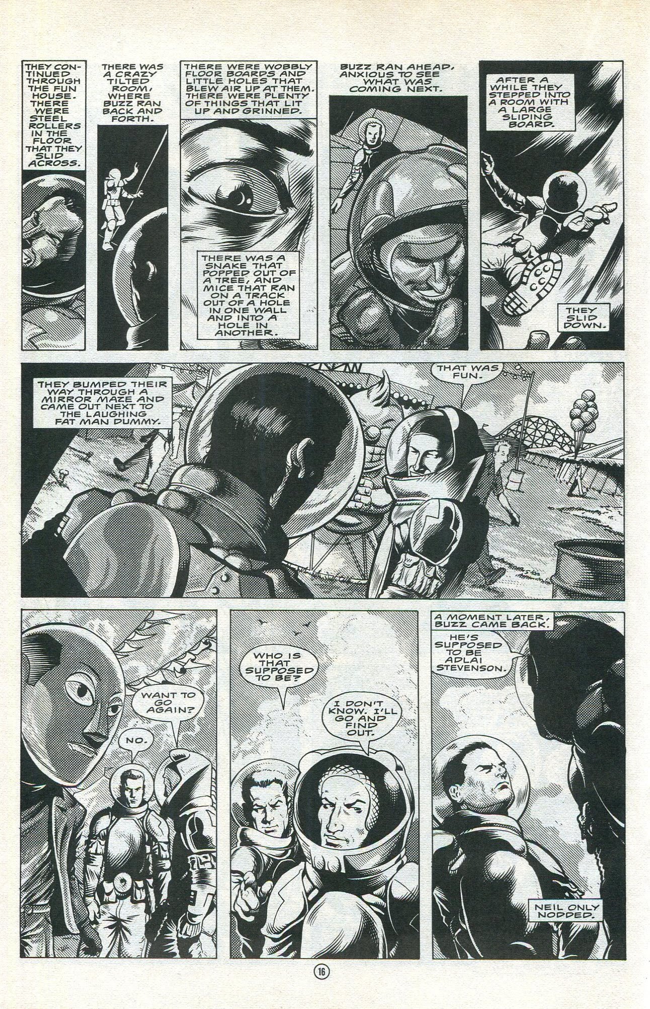 Read online Neil & Buzz In Space & Time comic -  Issue # Full - 18