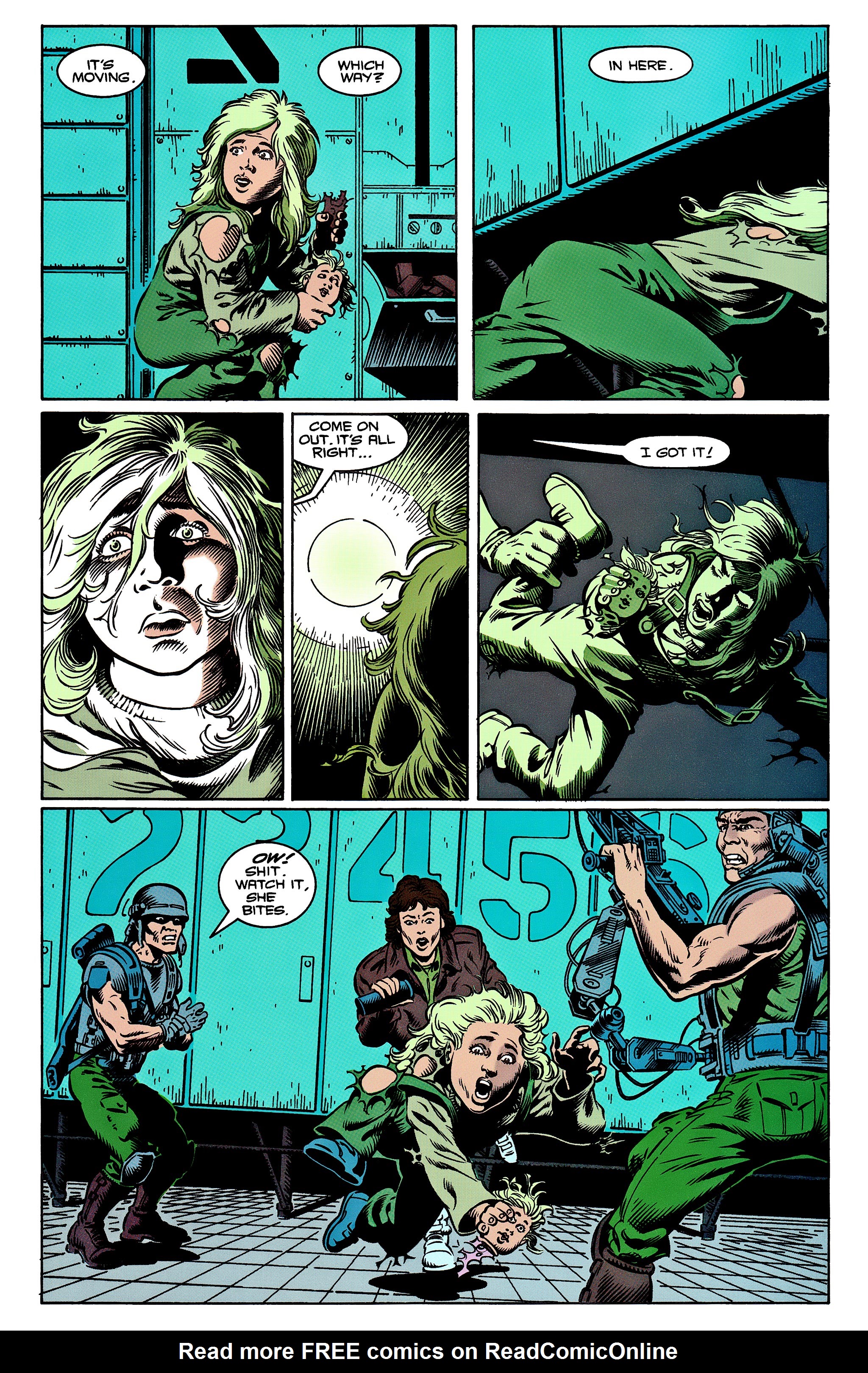 Read online Aliens: Newt's Tale comic -  Issue #1 - 35