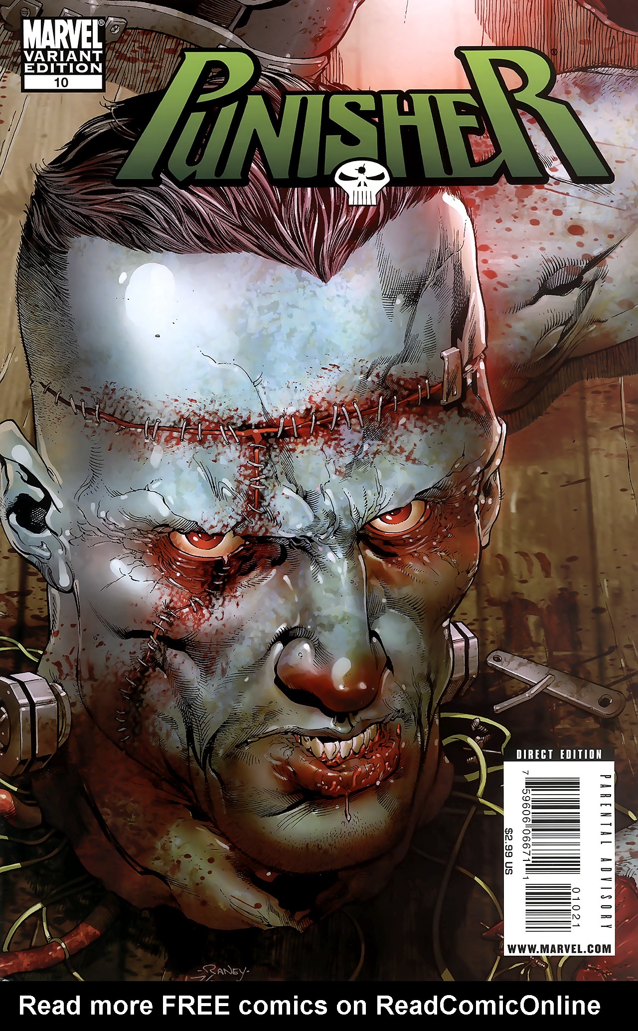 Read online Punisher (2009) comic -  Issue #10 - 2