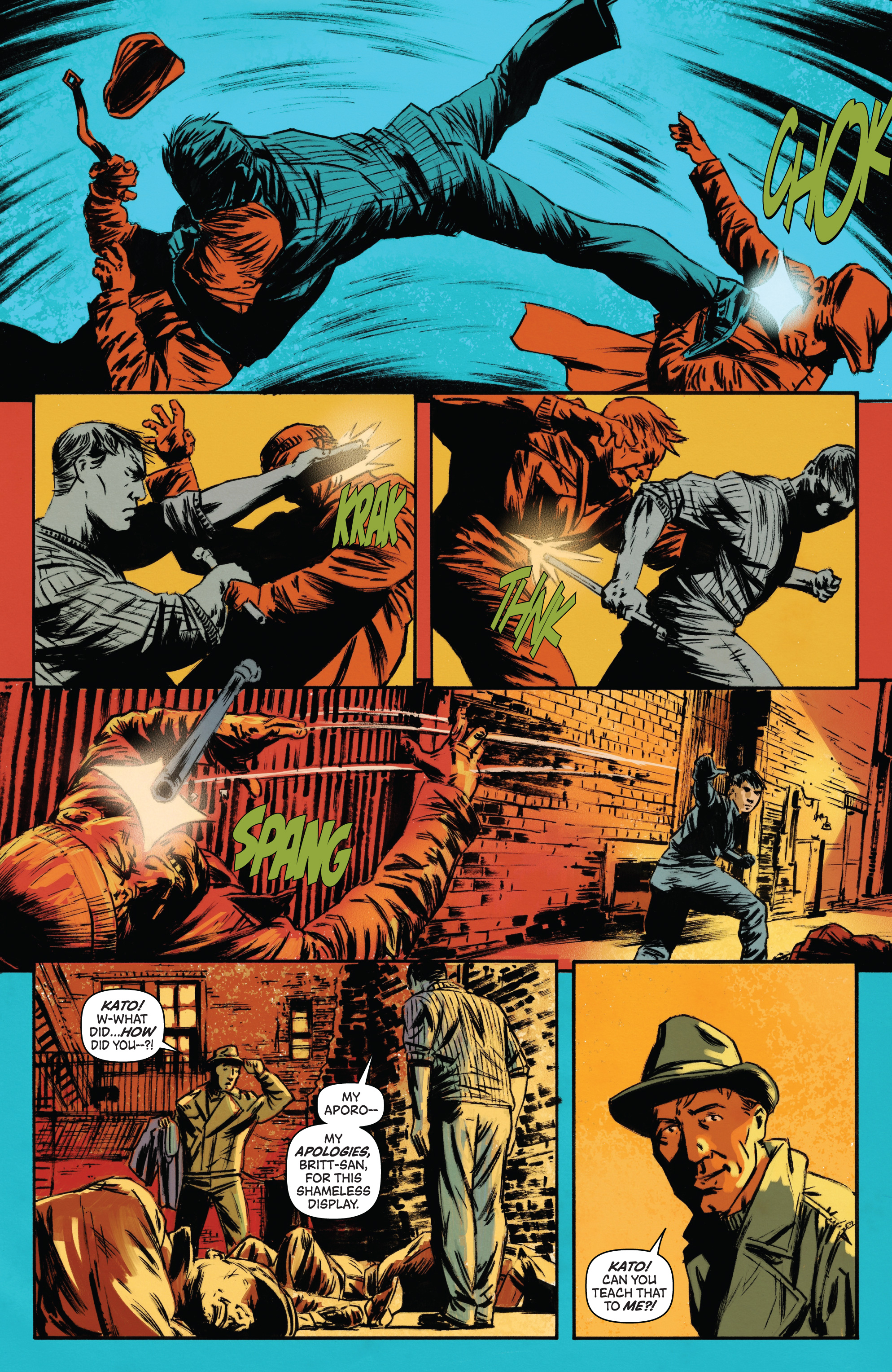 Read online Green Hornet: Year One comic -  Issue #4 - 18