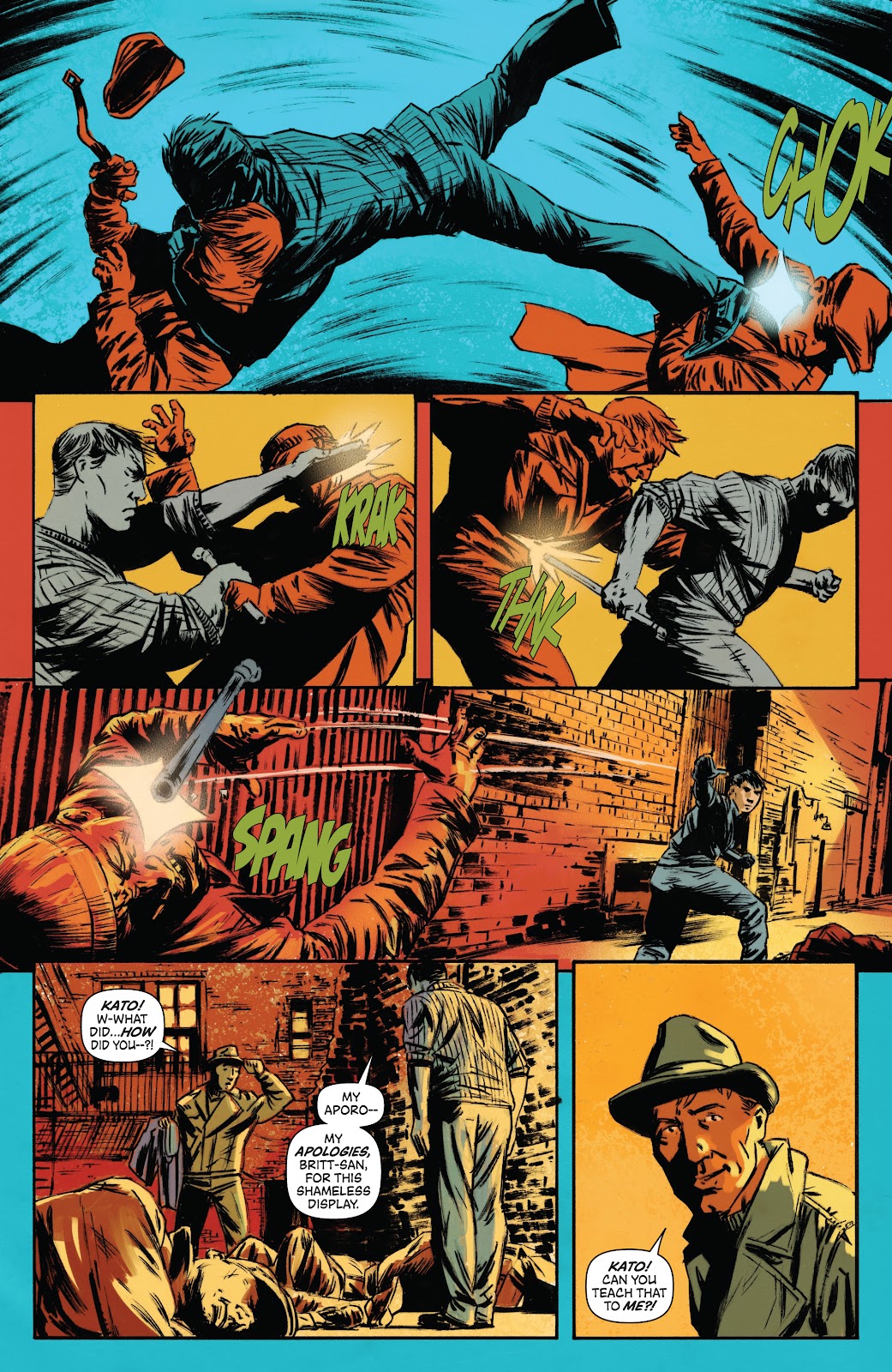 Green Hornet: Year One issue 4 - Page 18