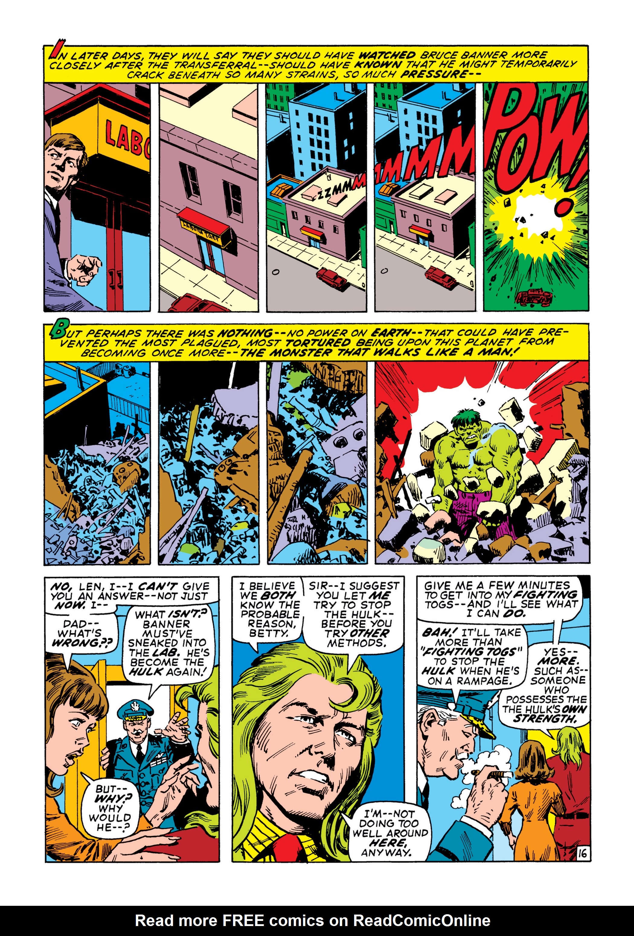 Read online Marvel Masterworks: The Incredible Hulk comic -  Issue # TPB 7 (Part 2) - 62
