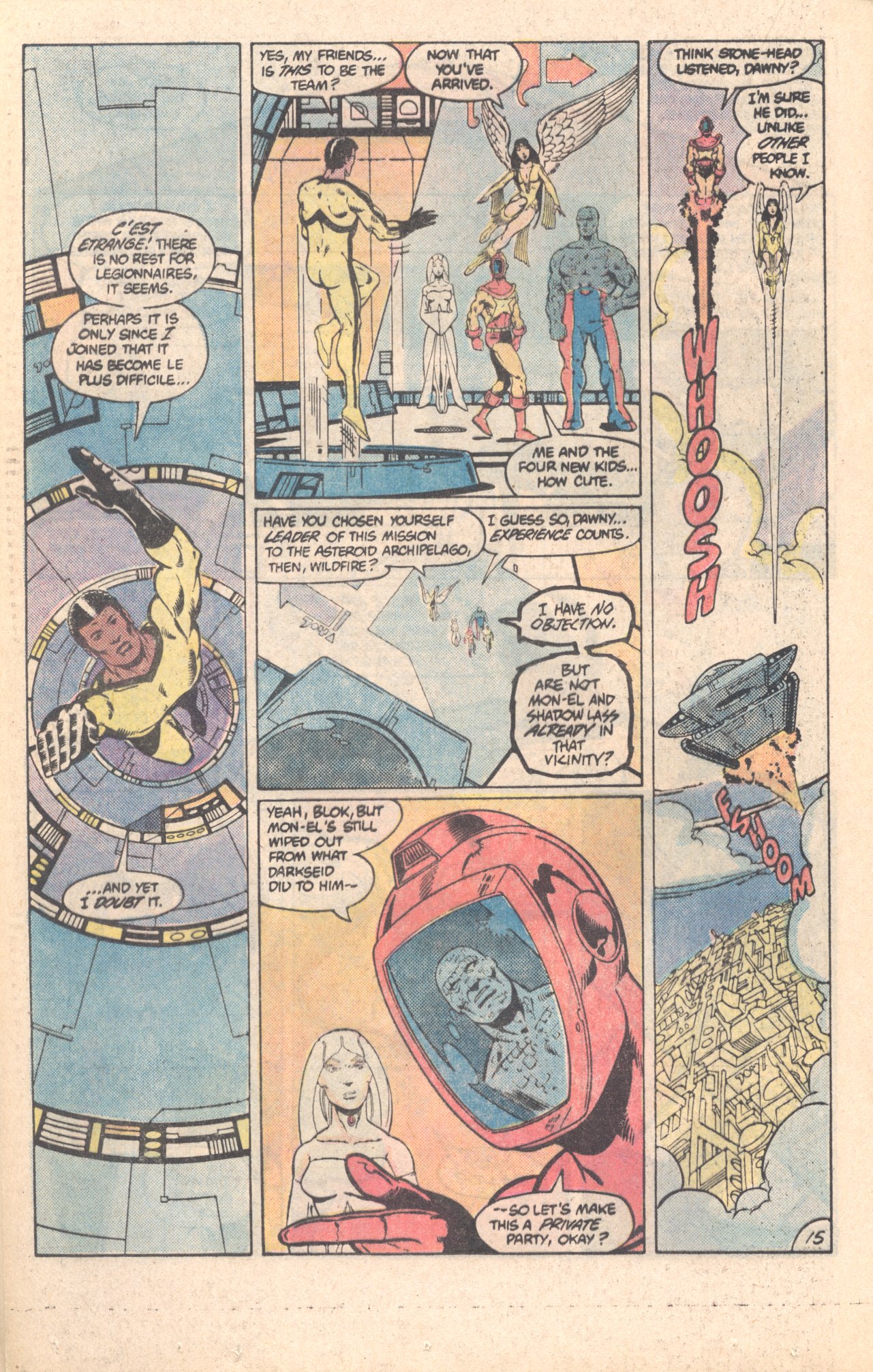 Read online Legion of Super-Heroes (1980) comic -  Issue #296 - 16