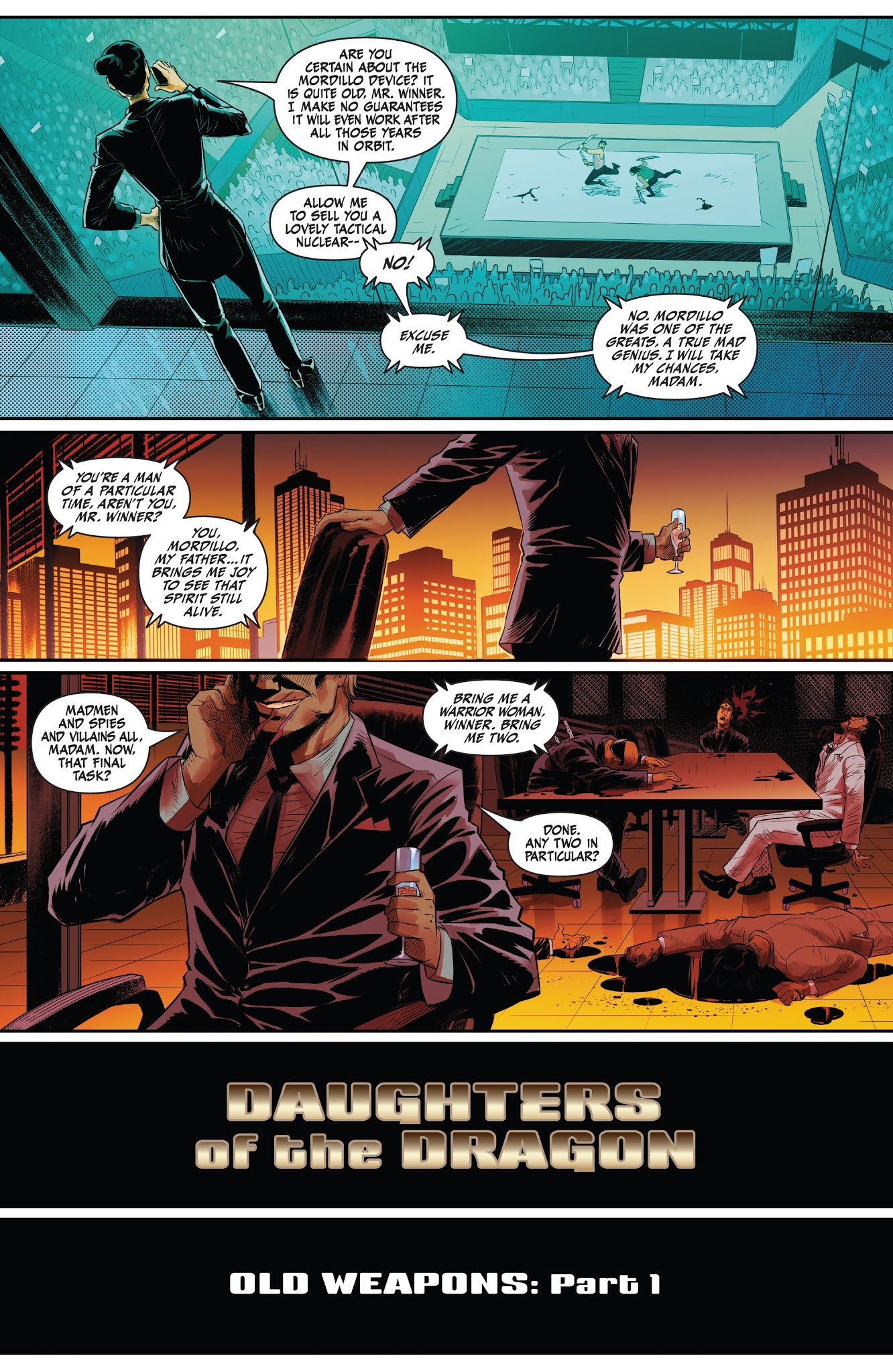 Read online Daughters of the Dragon (2018) comic -  Issue #2 - 4