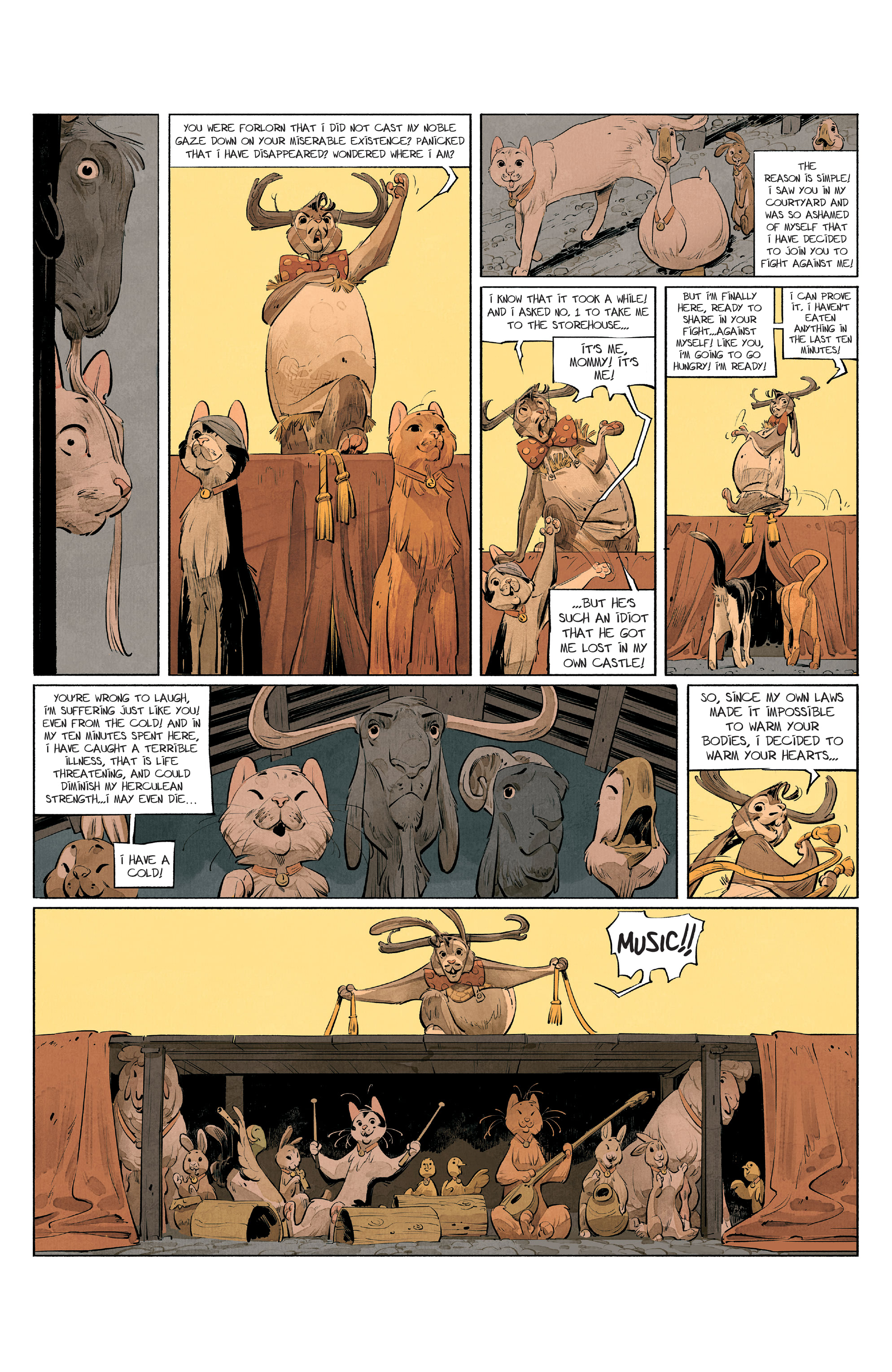 Read online Animal Castle comic -  Issue #4 - 25