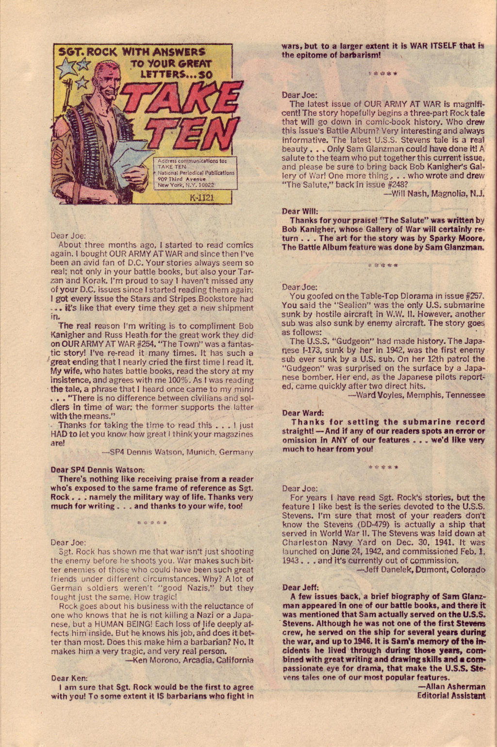 Read online Our Army at War (1952) comic -  Issue #261 - 26