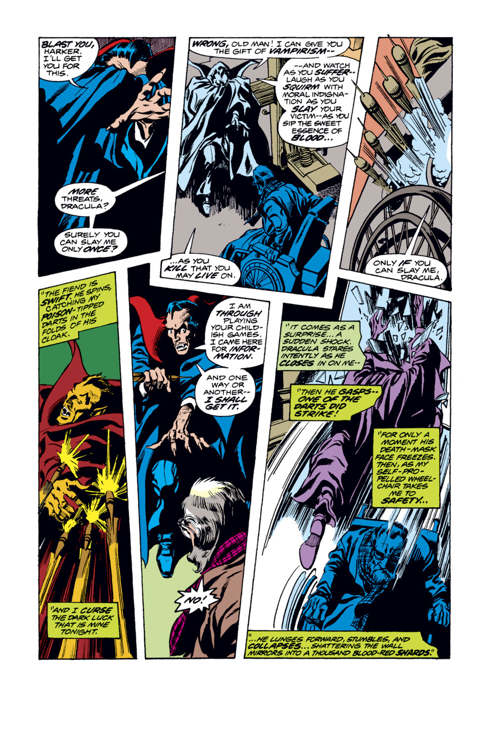 Read online Tomb of Dracula (1972) comic -  Issue #32 - 12