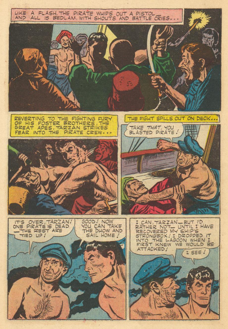 Read online Tarzan (1948) comic -  Issue #83 - 14