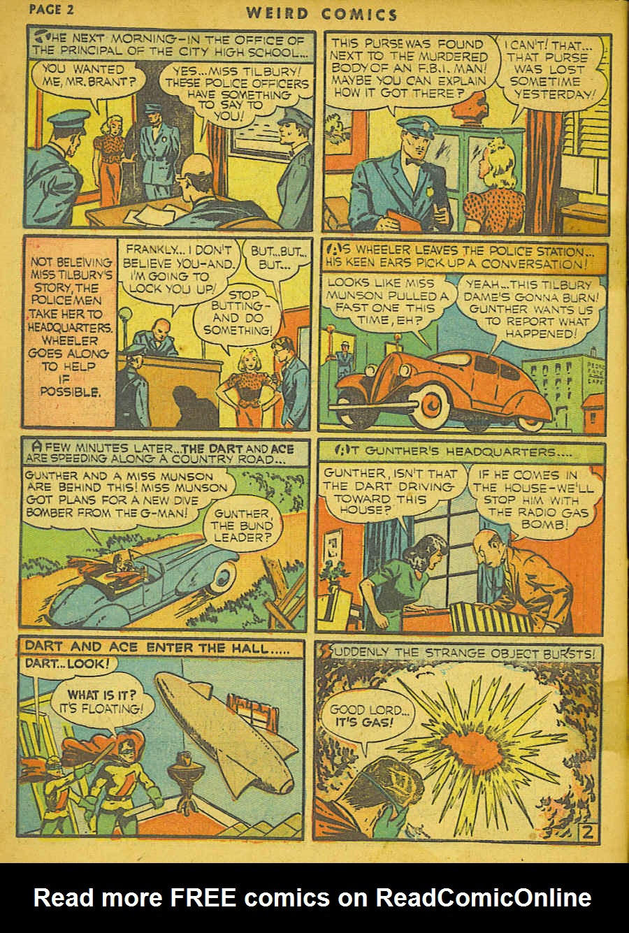 Read online Weird Comics comic -  Issue #9 - 3