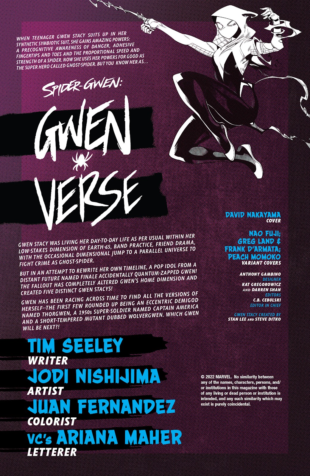 Spider-Gwen: Gwenverse issue 3 - Page 2
