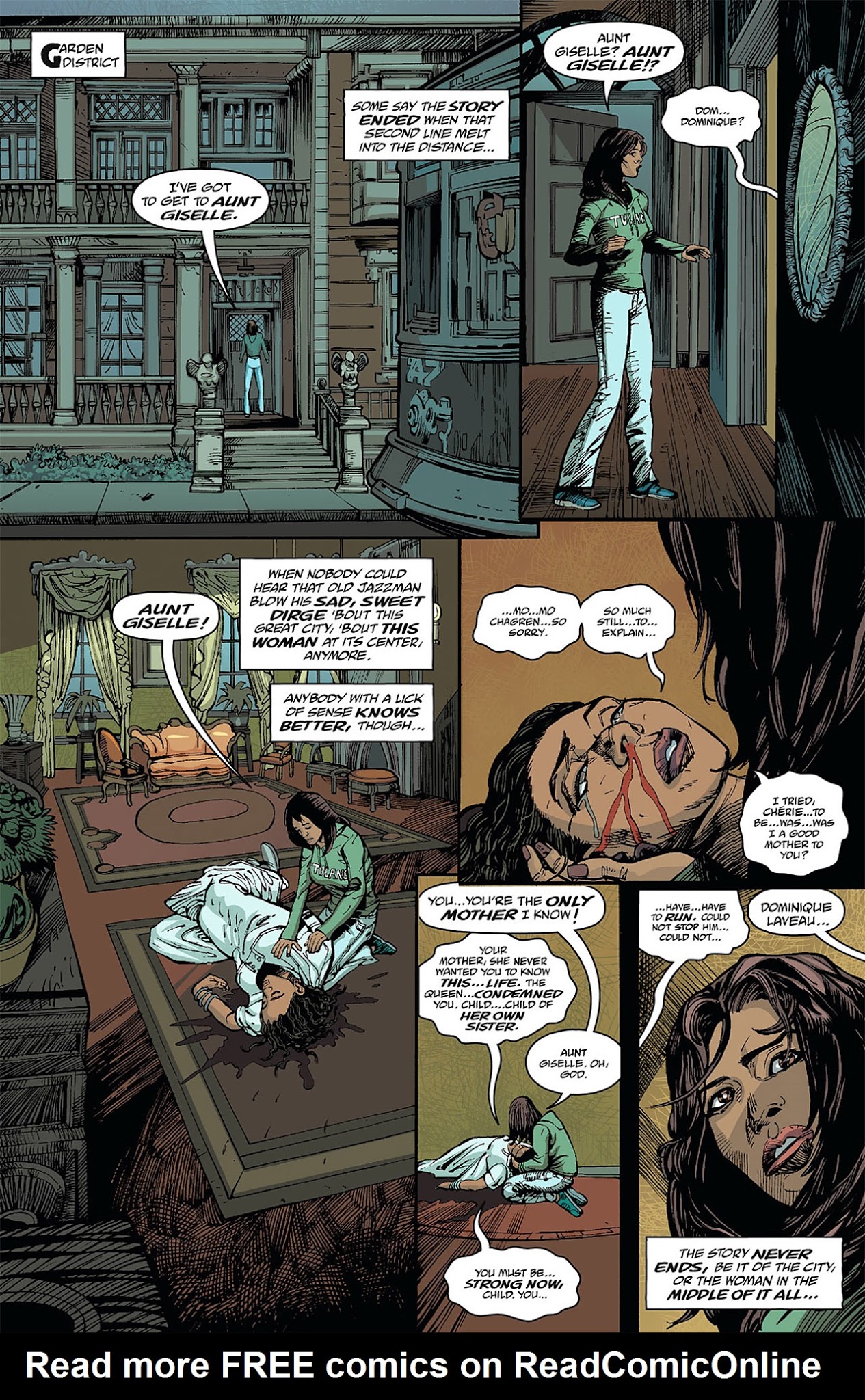 Read online Dominique Laveau: Voodoo Child comic -  Issue #1 - 20