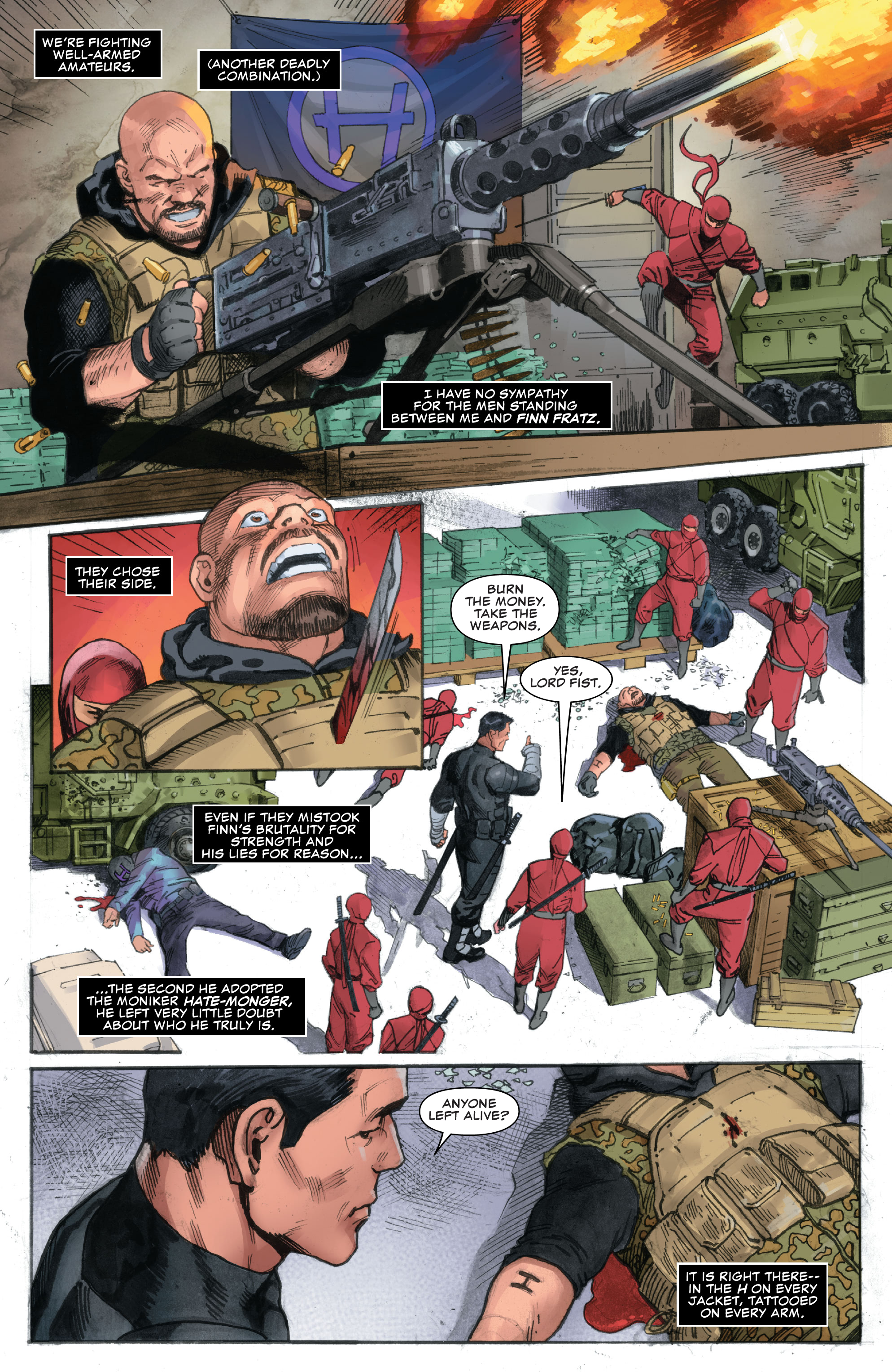 Read online Punisher War Journal: Blitz comic -  Issue #1 - 5