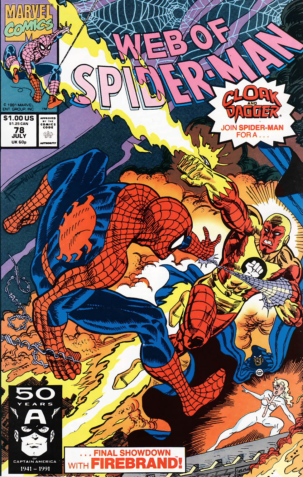 Read online Web of Spider-Man (1985) comic -  Issue #78 - 1