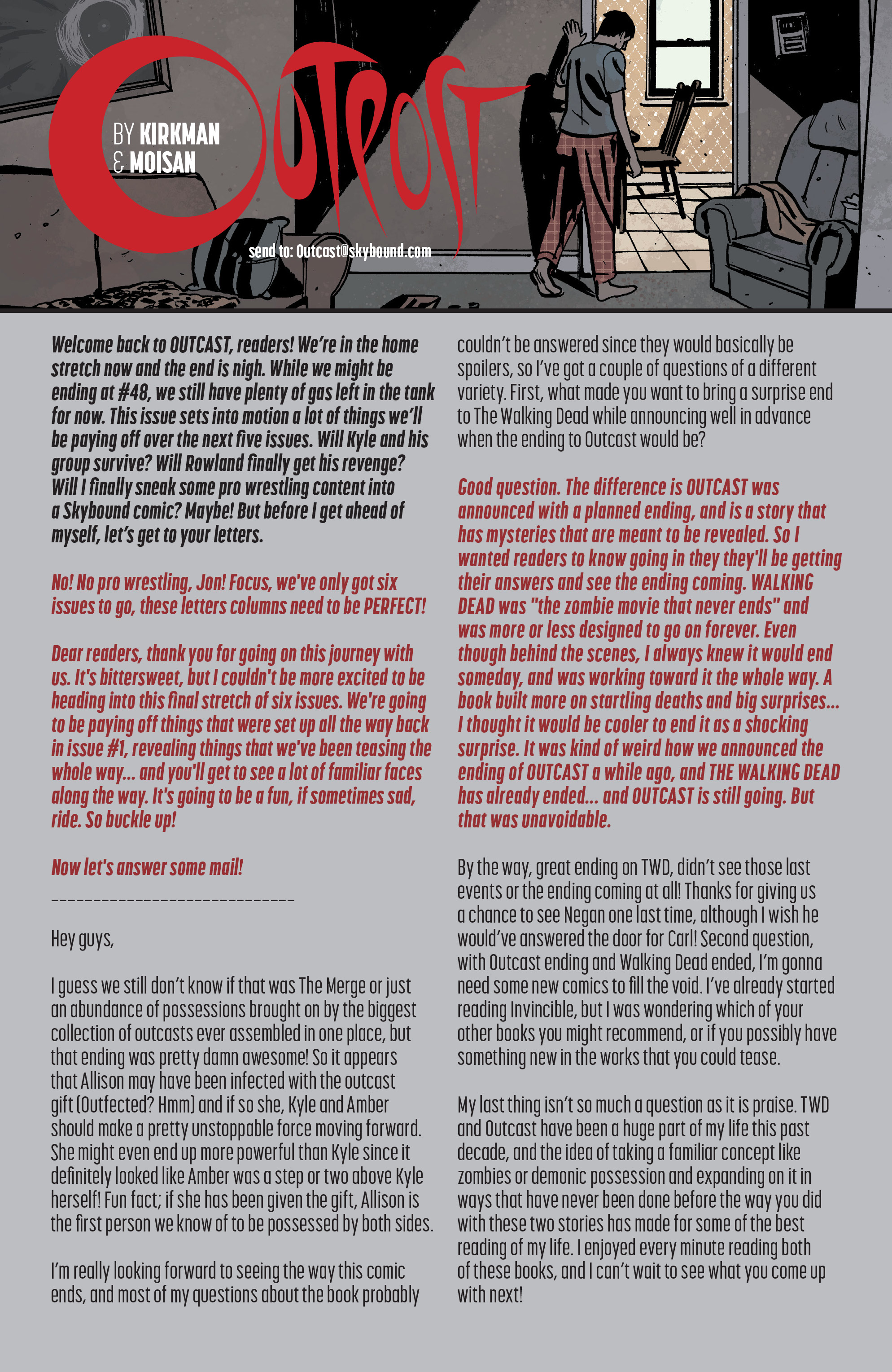 Read online Outcast by Kirkman & Azaceta comic -  Issue #43 - 21