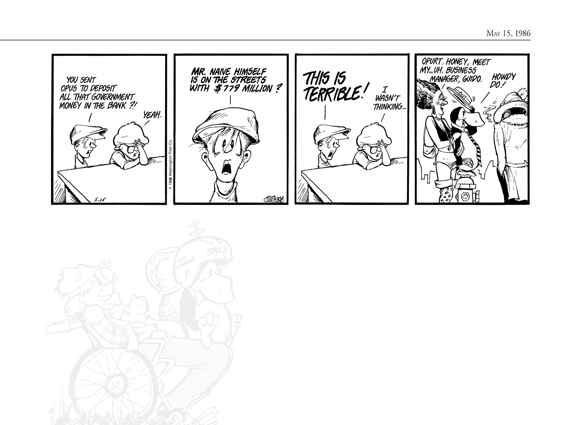 Read online The Bloom County Digital Library comic -  Issue # TPB 6 (Part 1) - 94