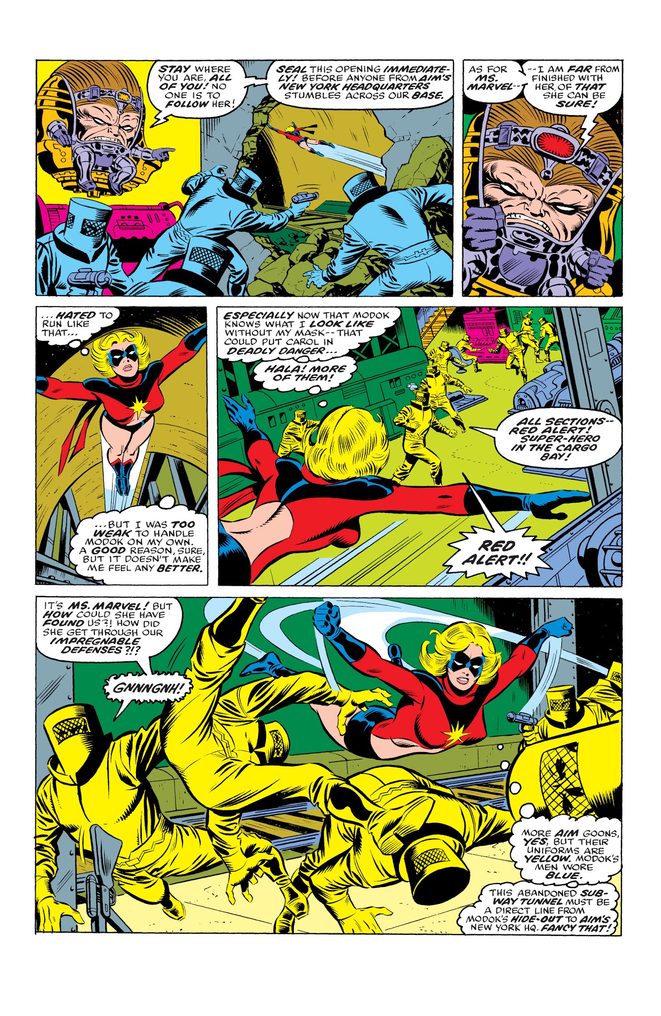 Read online Marvel Masterworks: Ms. Marvel comic -  Issue # TPB 1 - 130