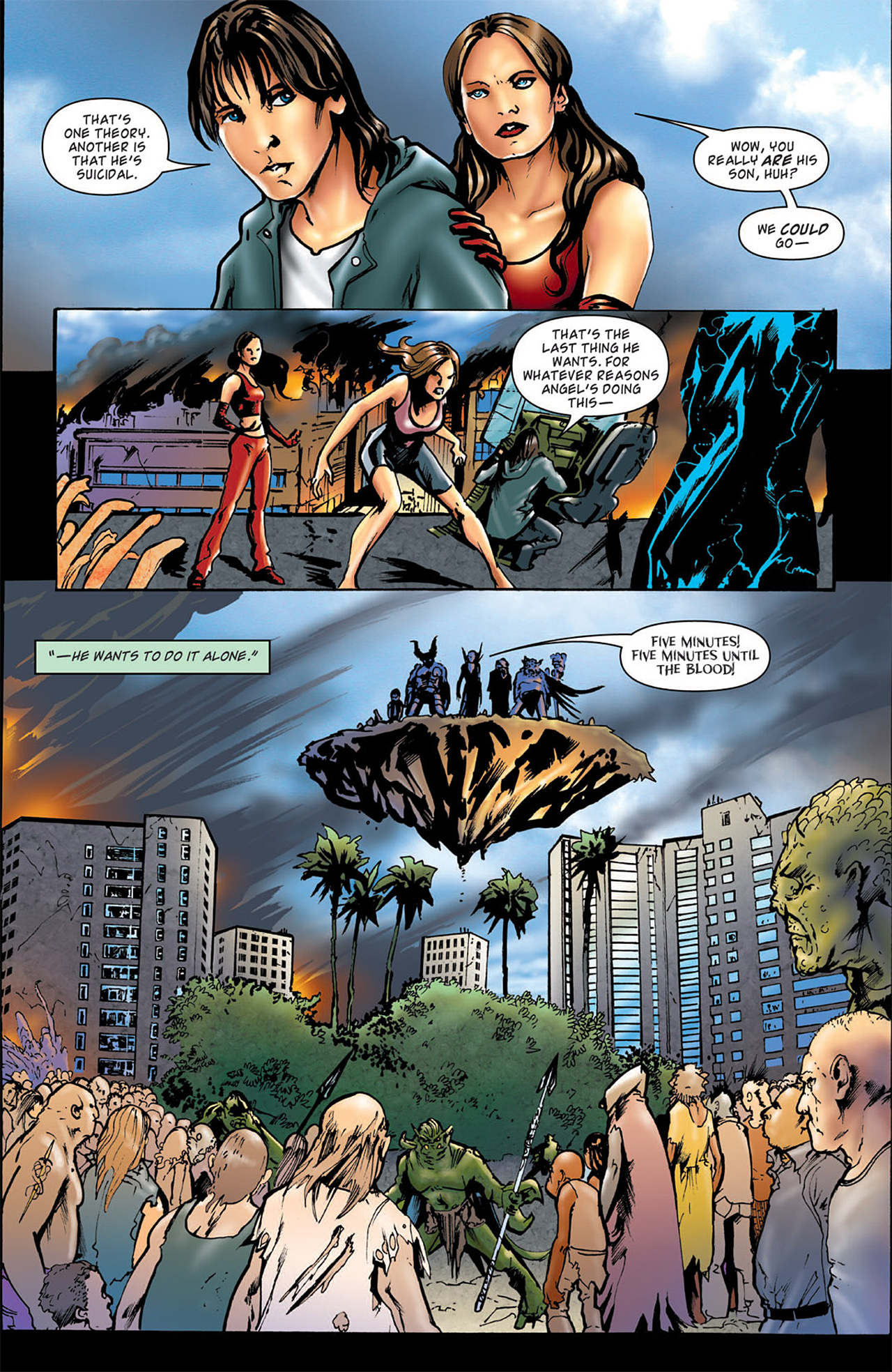 Read online Angel: After The Fall comic -  Issue #5 - 10