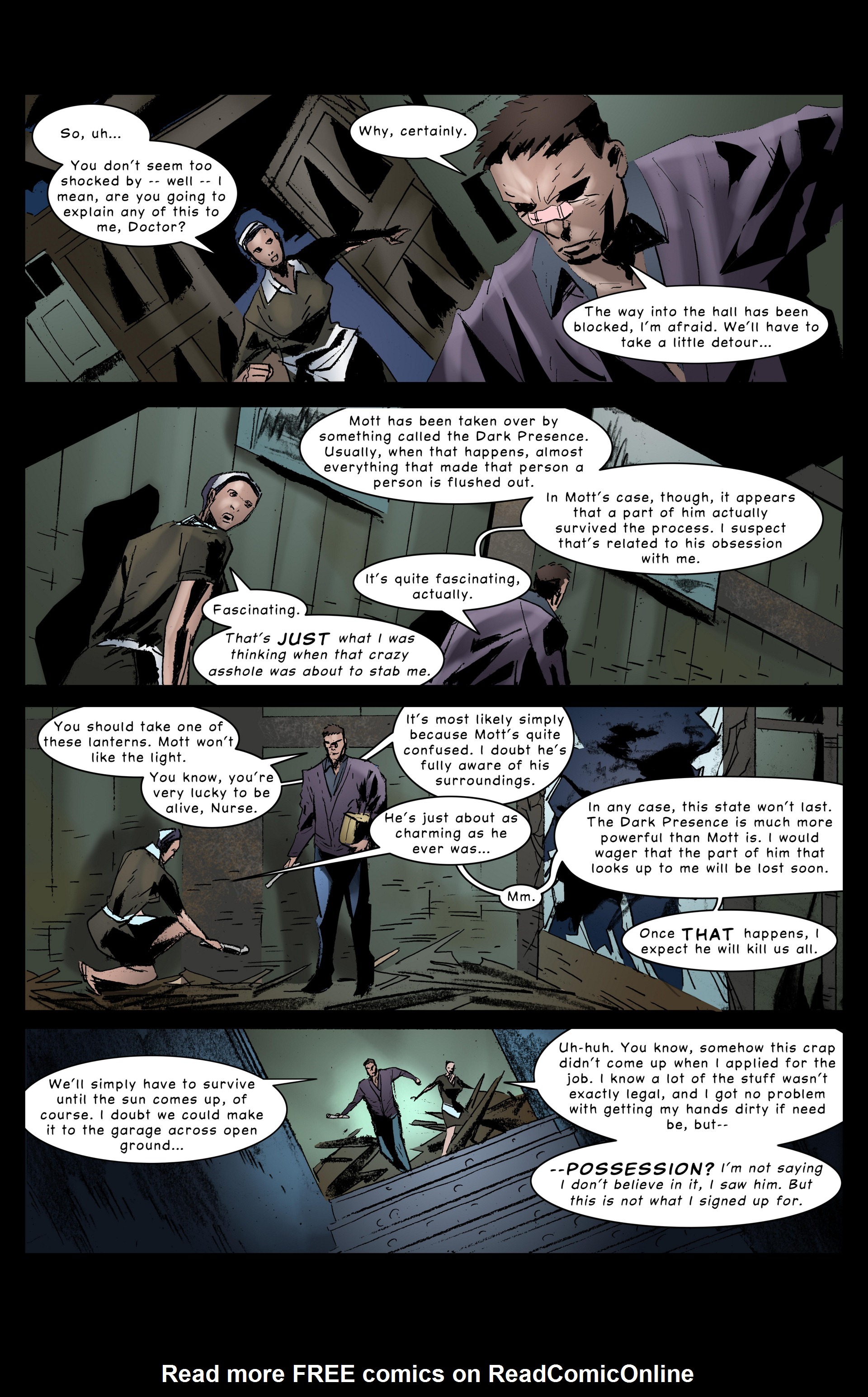 Read online Alan Wake comic -  Issue # Psycho Thriller - 8