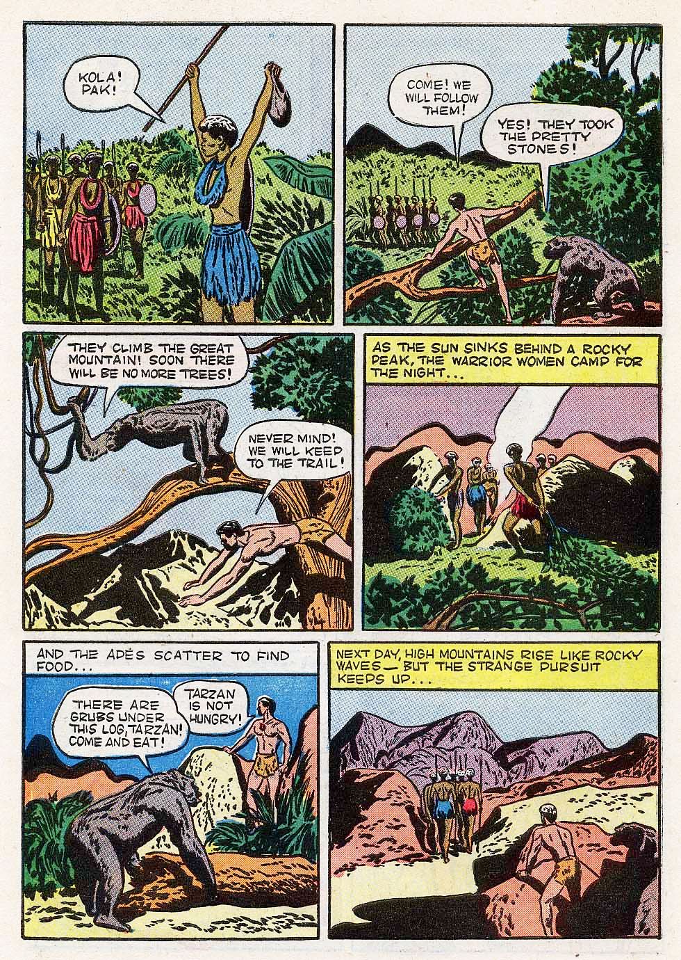Read online Tarzan (1948) comic -  Issue #18 - 6