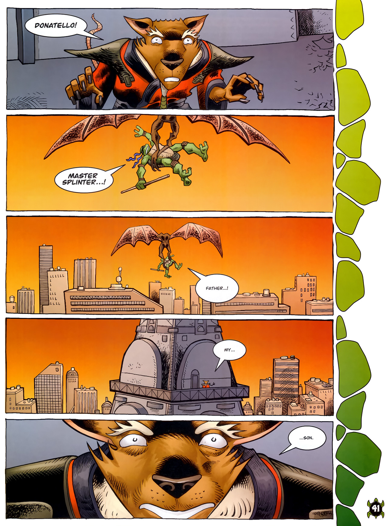 Read online Teenage Mutant Ninja Turtles Comic comic -  Issue #6 - 33