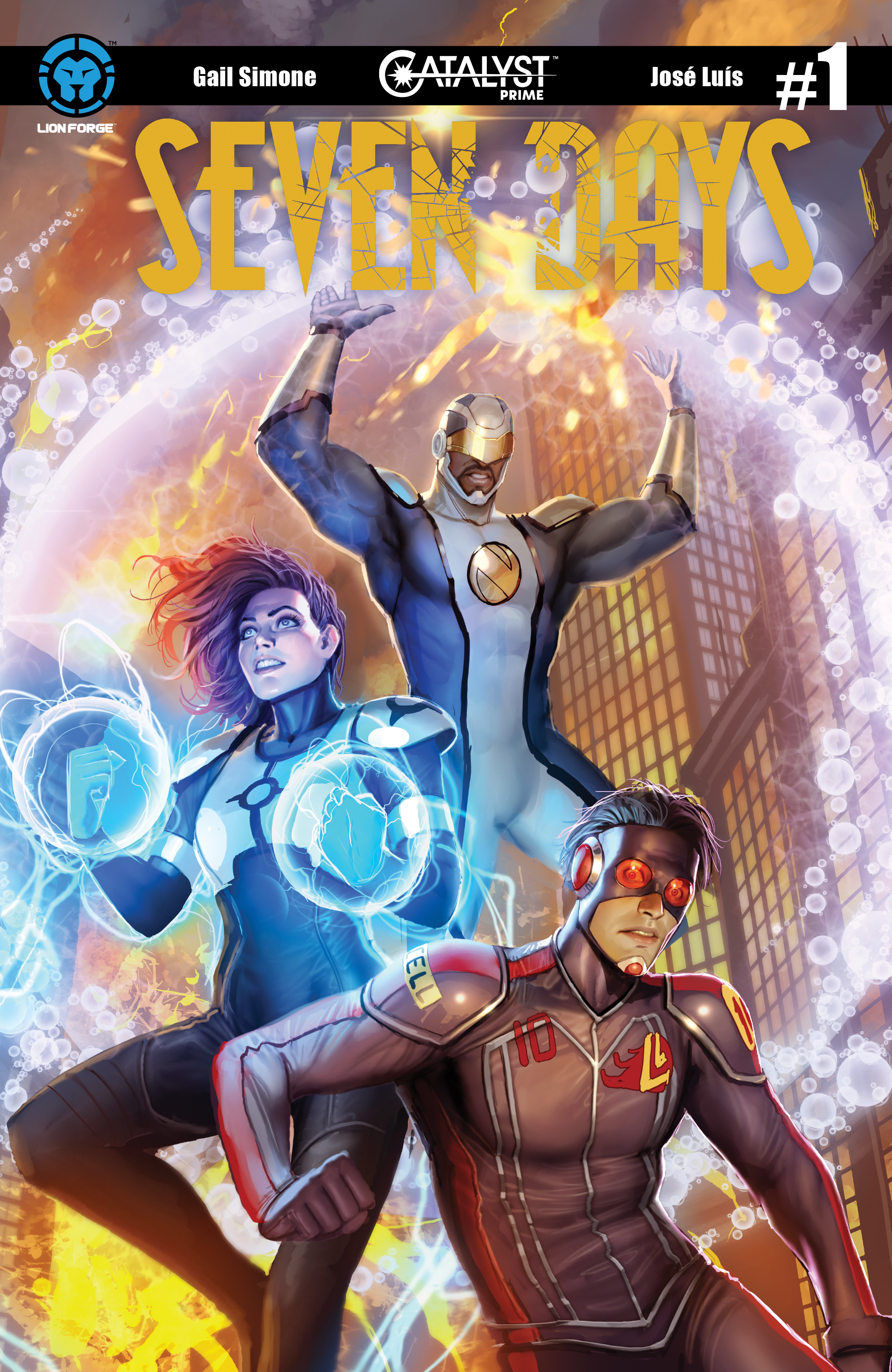 Read online Catalyst Prime: Seven Days comic -  Issue #1 - 1