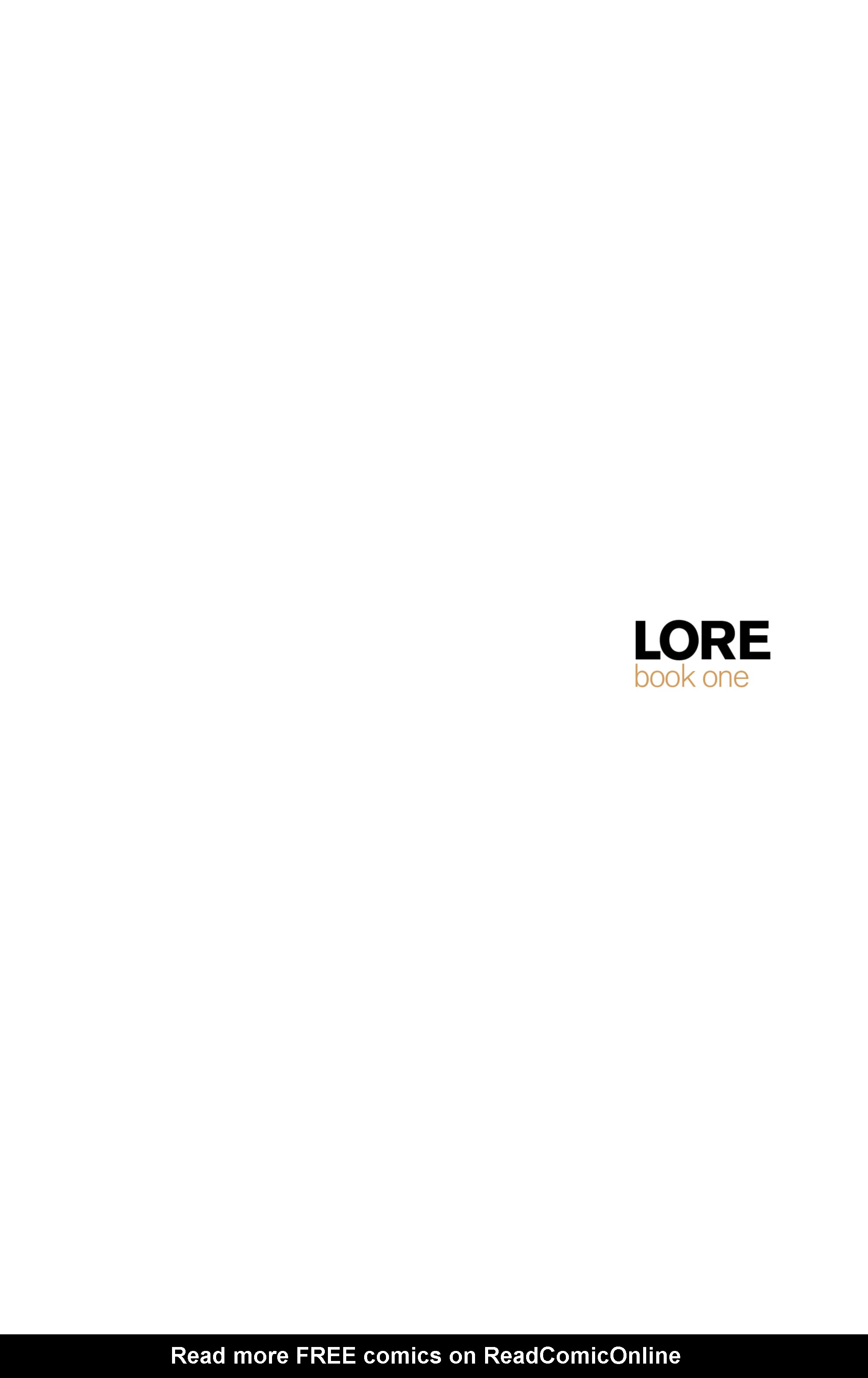Read online Lore comic -  Issue # _TPB (Part 1) - 3