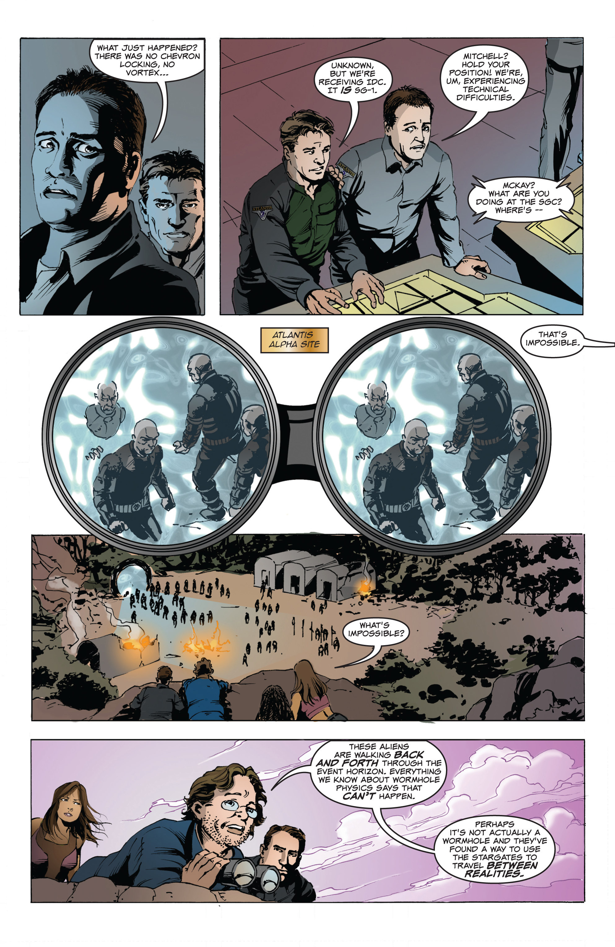 Read online Stargate Atlantis Back to Pegasus comic -  Issue #1 - 11