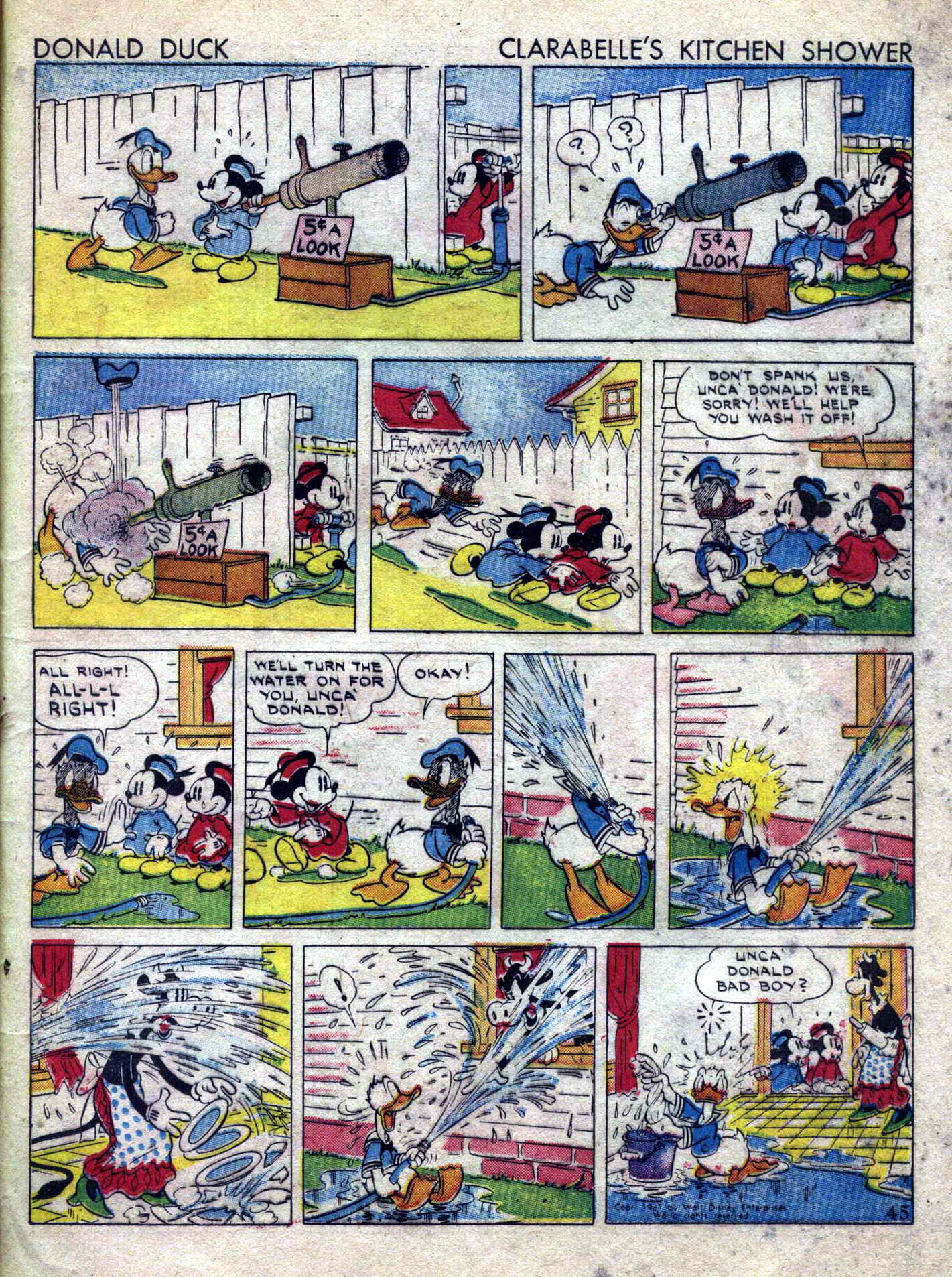 Read online Walt Disney's Comics and Stories comic -  Issue #5 - 47