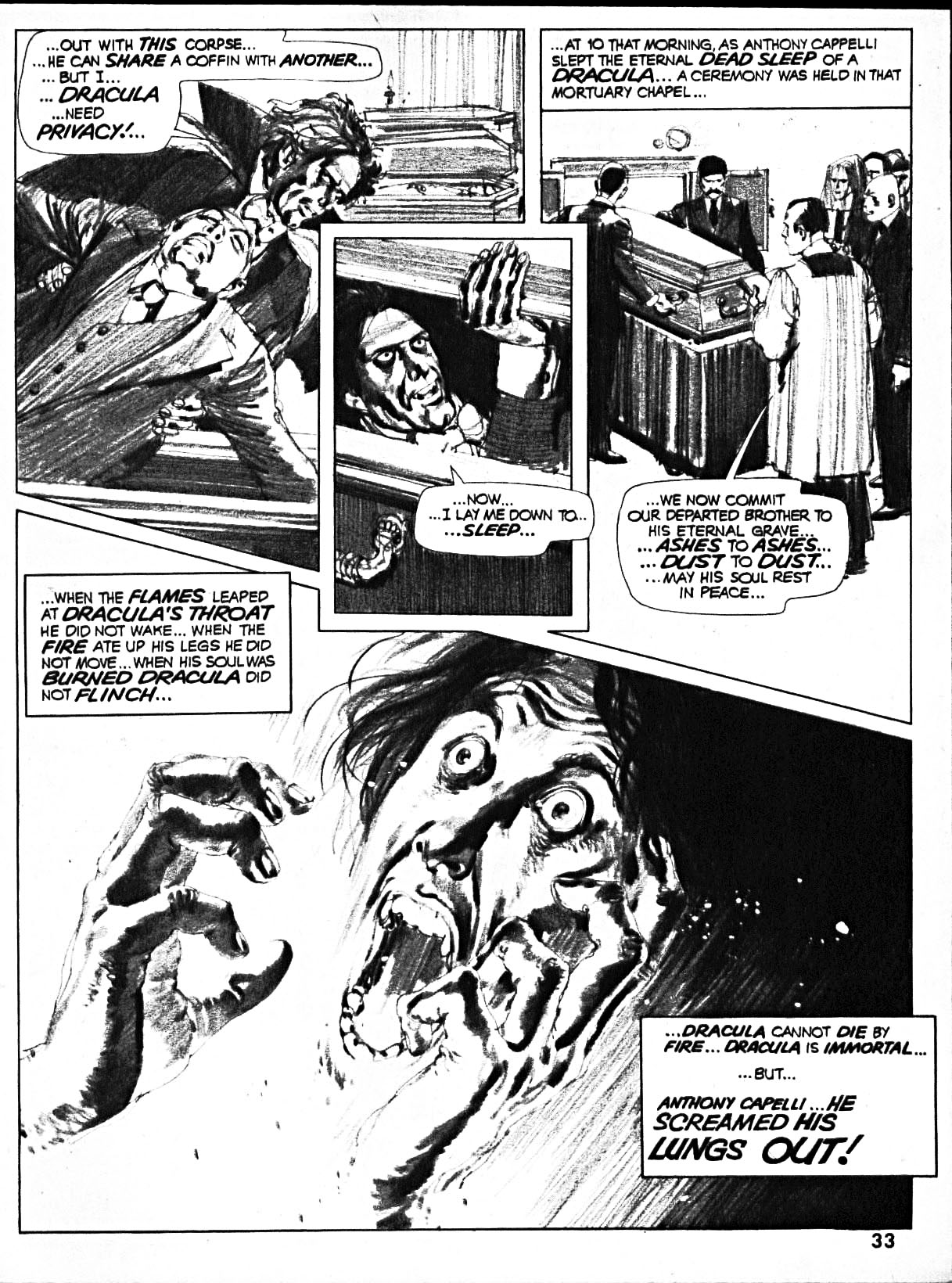 Read online Scream (1973) comic -  Issue #1 - 33