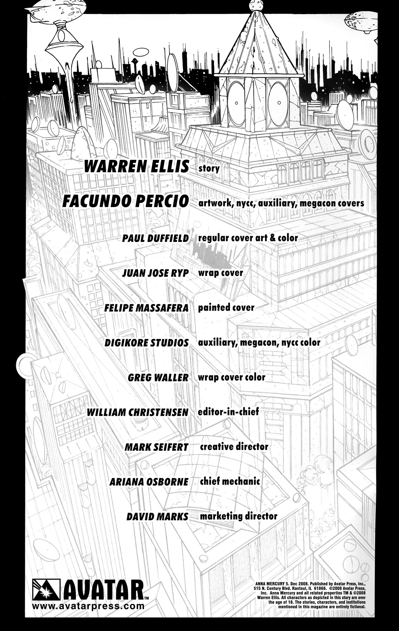 Read online Anna Mercury comic -  Issue #5 - 5