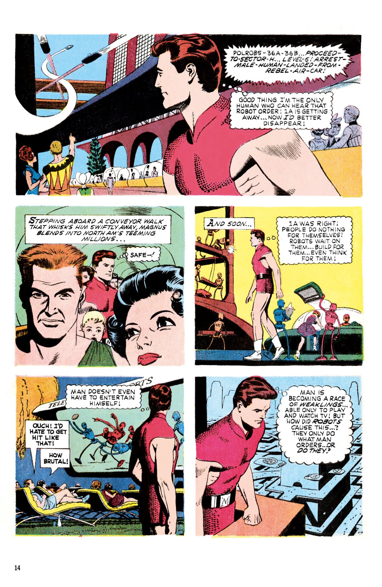 Read online Magnus, Robot Fighter Archives comic -  Issue # TPB 1 (Part 1) - 16