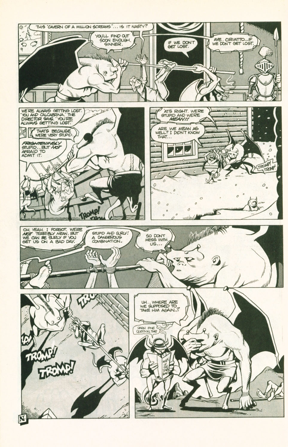 Read online Stig's Inferno comic -  Issue #5 - 17