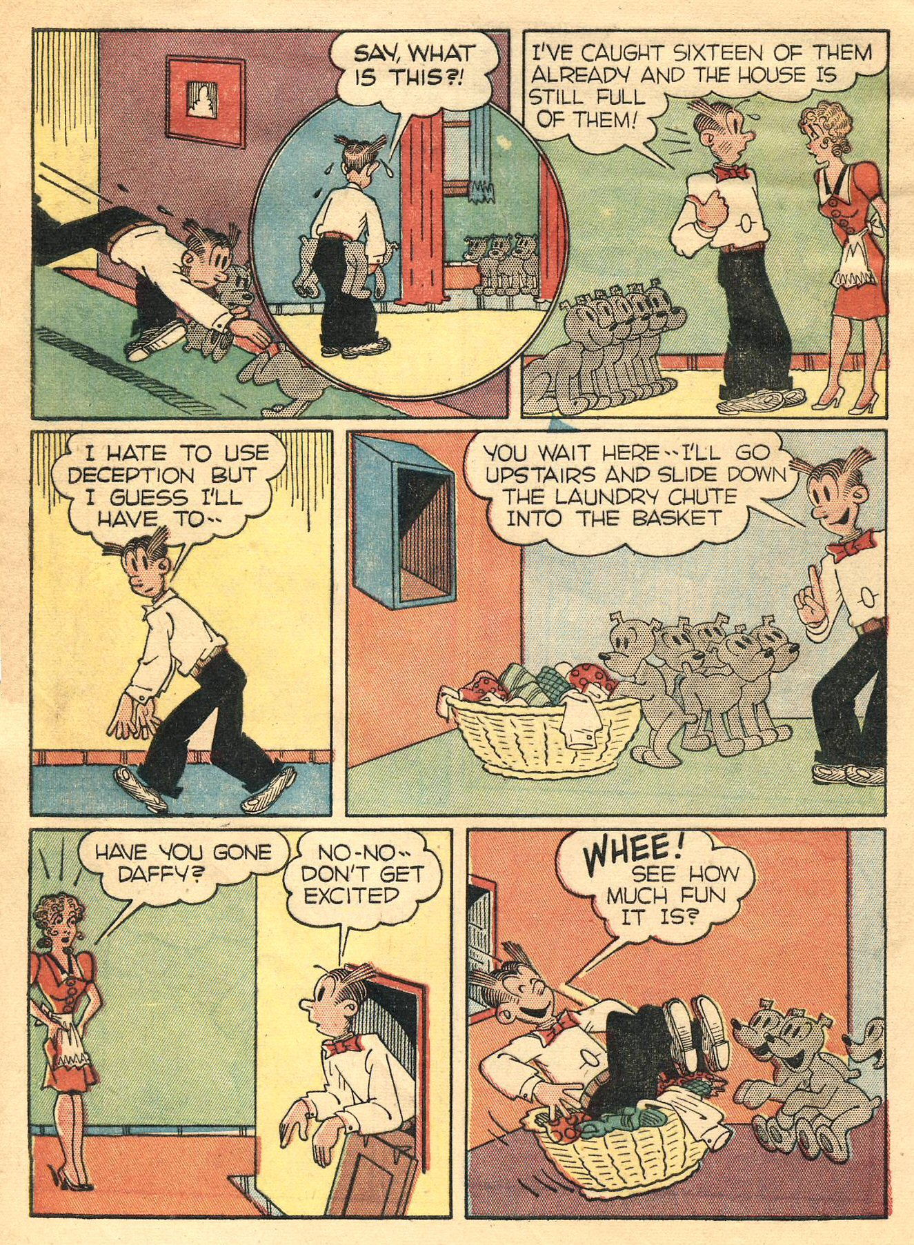 Read online Blondie Comics (1947) comic -  Issue #1 - 6