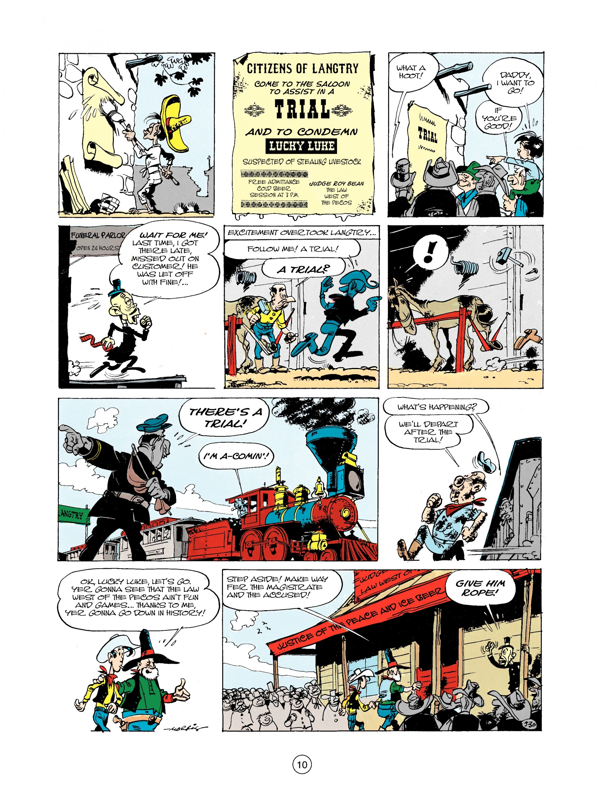 Read online A Lucky Luke Adventure comic -  Issue #24 - 10