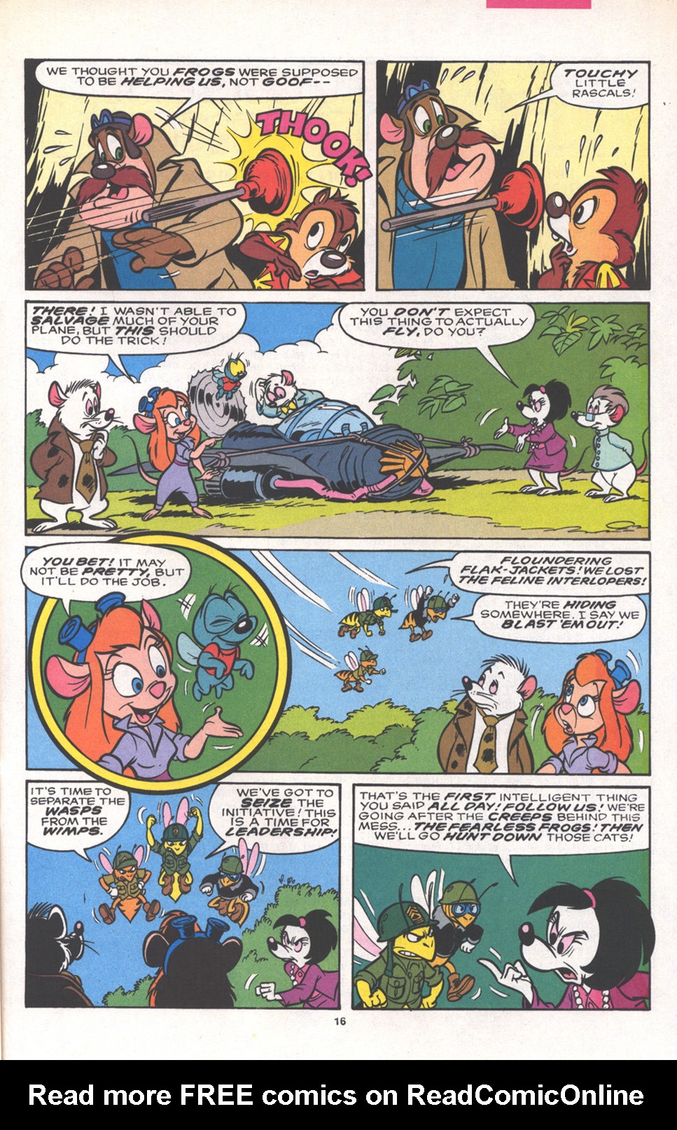 Read online Disney's Chip 'N Dale Rescue Rangers comic -  Issue #16 - 21