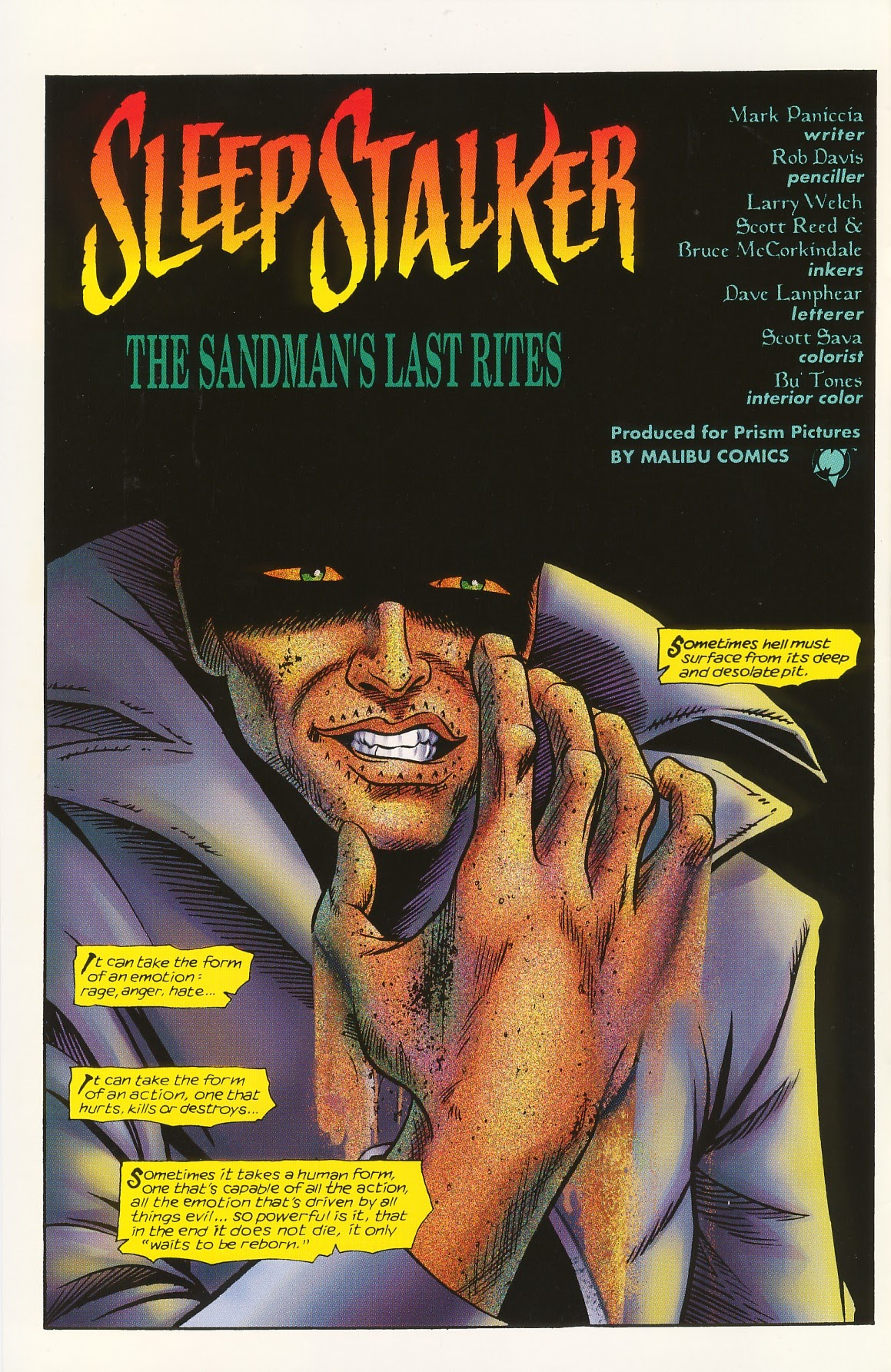 Read online Sleepstalker comic -  Issue # Full - 2
