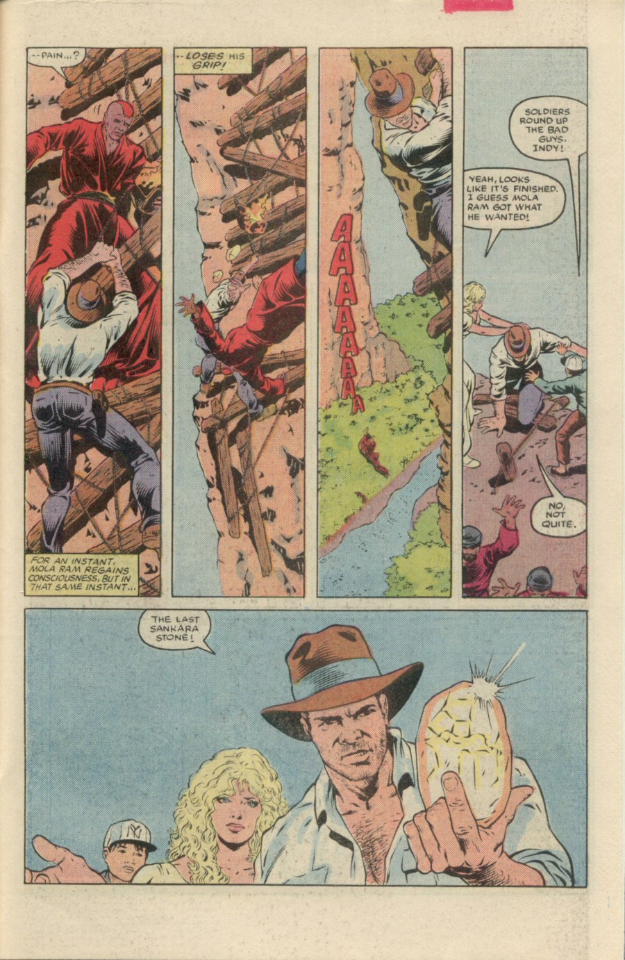 Read online Indiana Jones and the Temple of Doom comic -  Issue #3 - 22