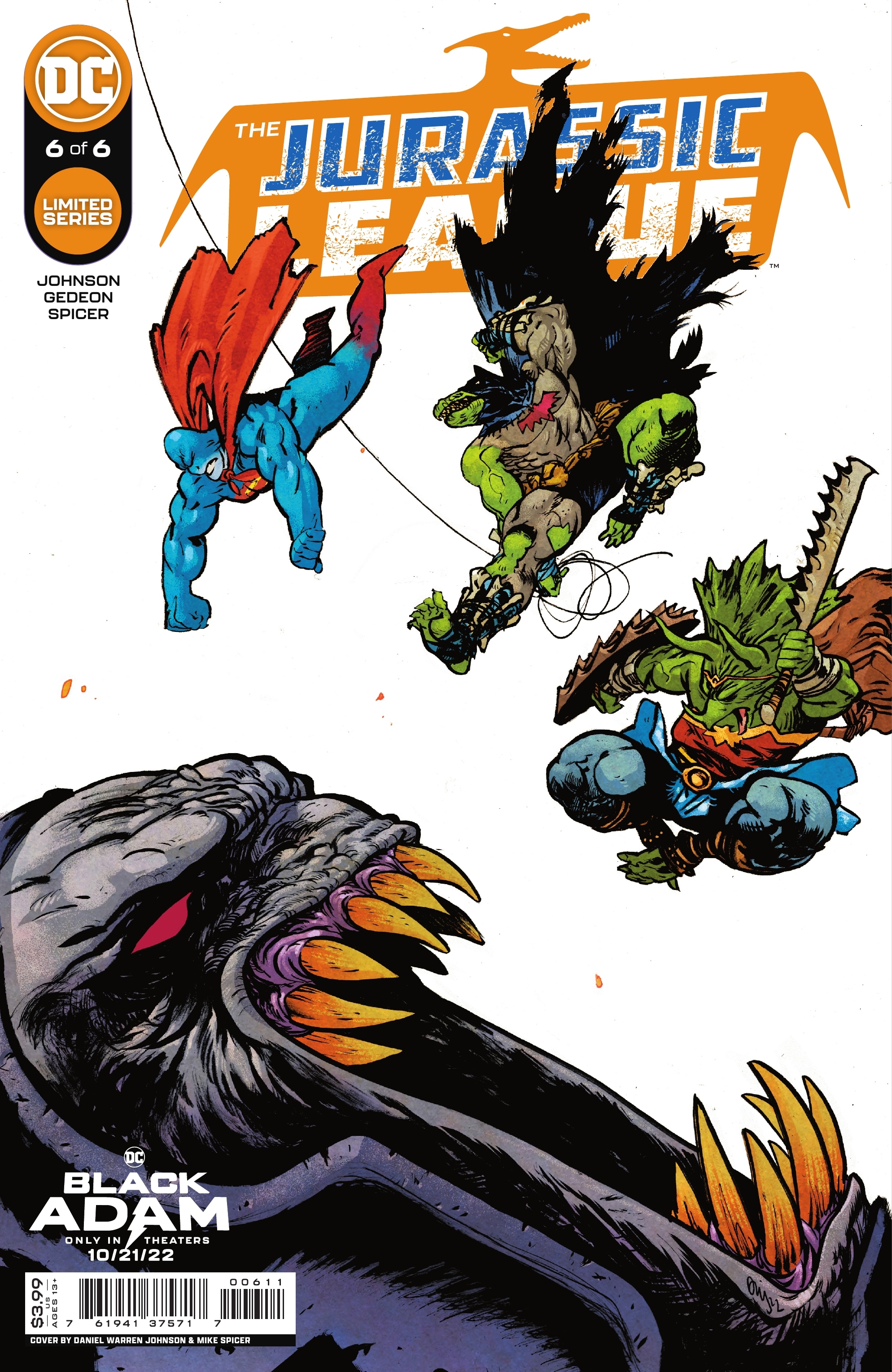 Read online The Jurassic League comic -  Issue #6 - 1