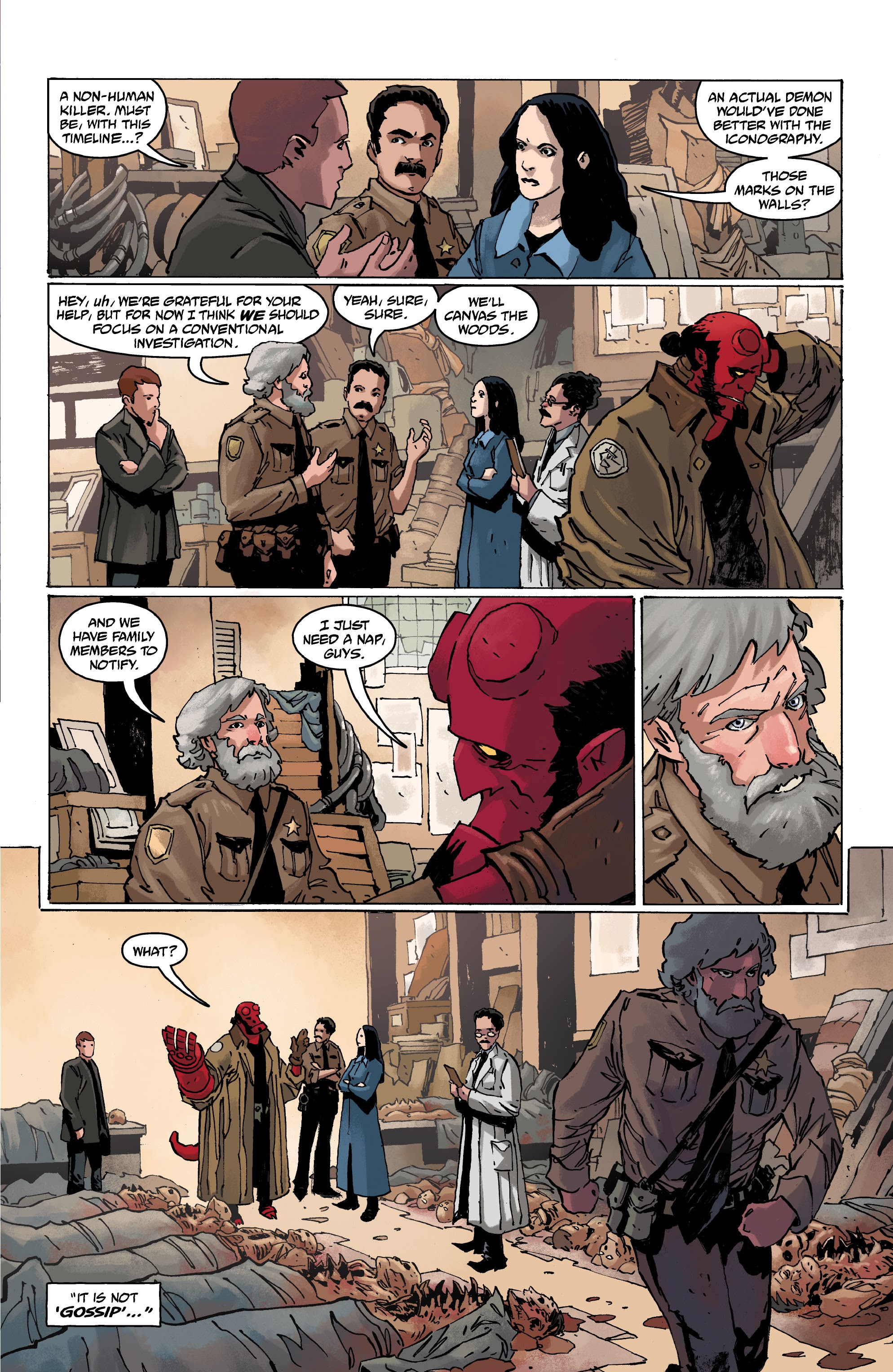 Read online Hellboy and the B.P.R.D.: The Beast of Vargu and Others comic -  Issue # TPB (Part 1) - 45
