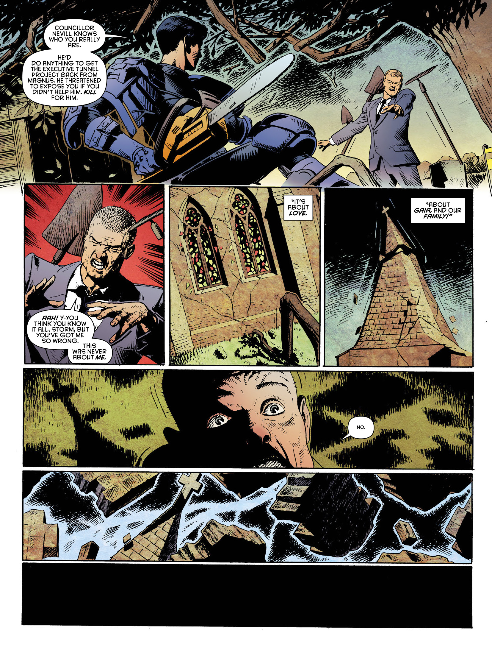 Read online Judge Dredd Megazine (Vol. 5) comic -  Issue #408 - 33