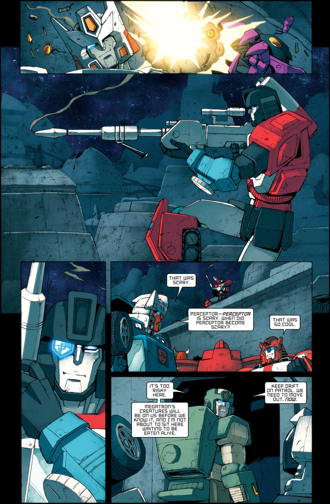 Read online The Transformers: All Hail Megatron comic -  Issue #6 - 21