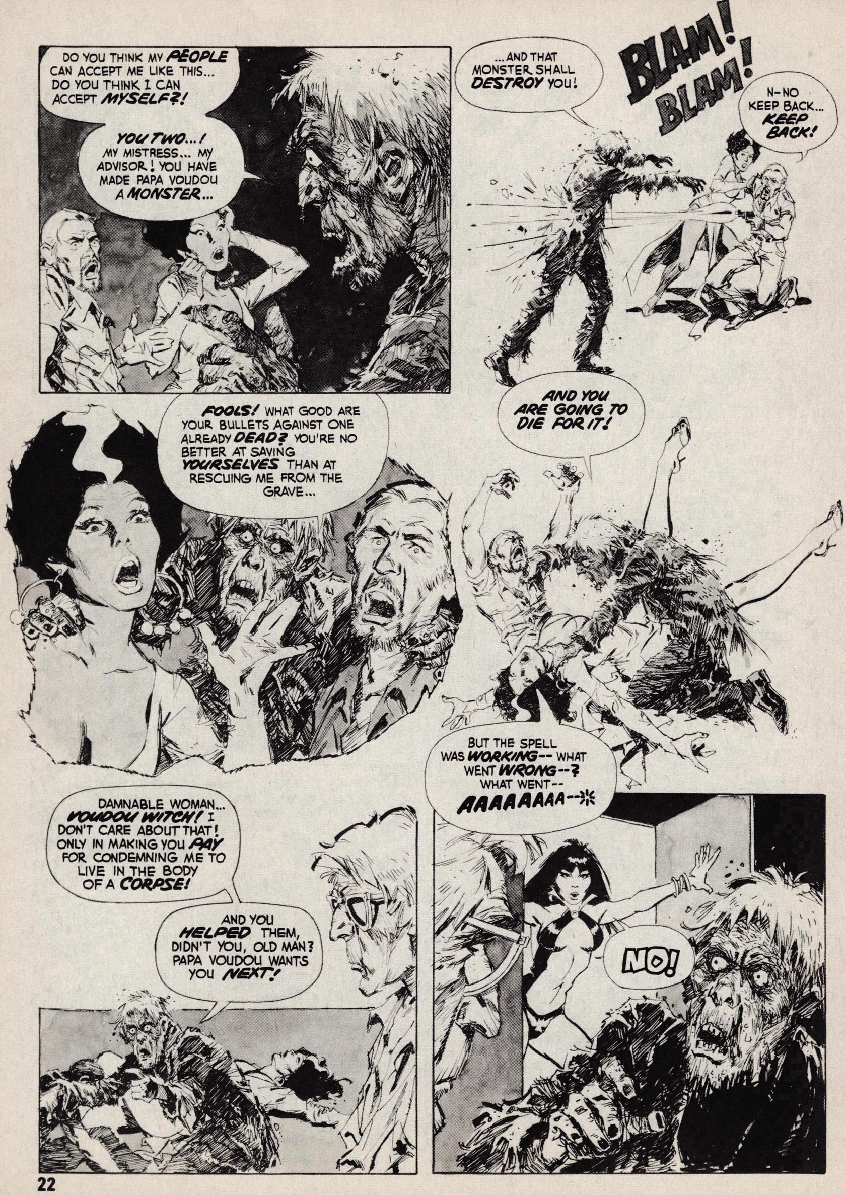 Read online Vampirella (1969) comic -  Issue #15 - 22