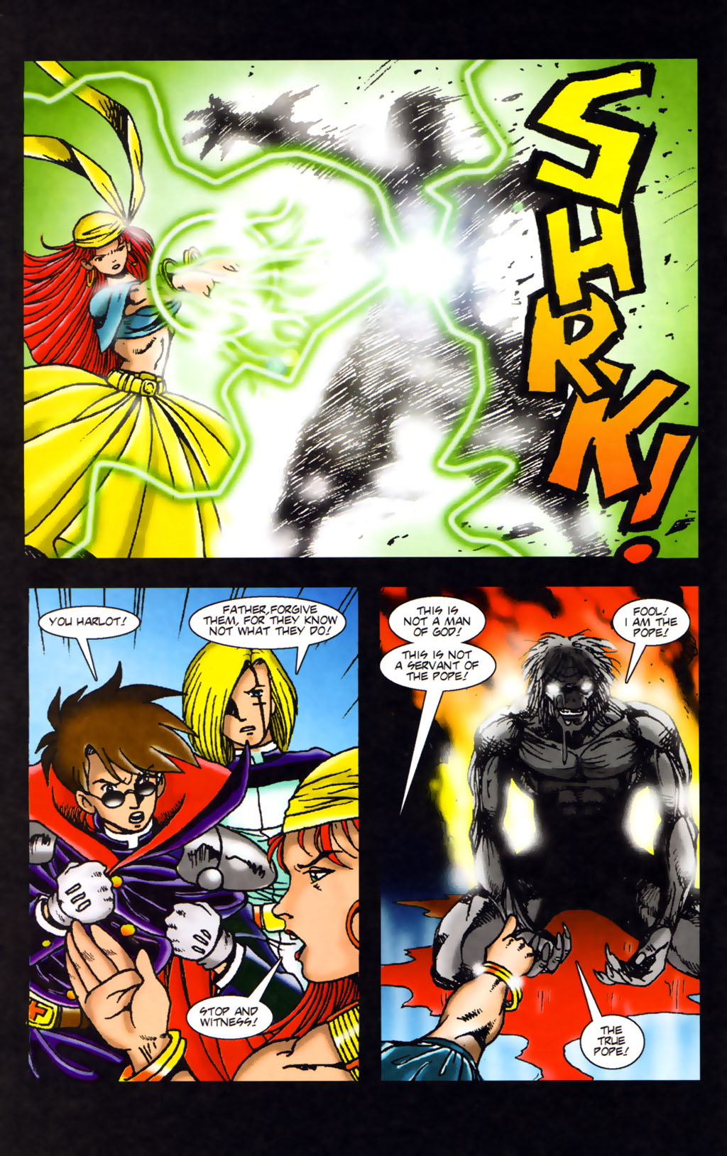 Read online Warrior Nun Areala: Scorpio Rose comic -  Issue #4 - 20