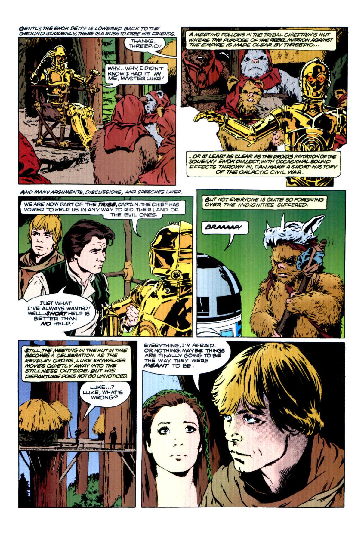 Read online Classic Star Wars: Return of the Jedi comic -  Issue #2 - 16