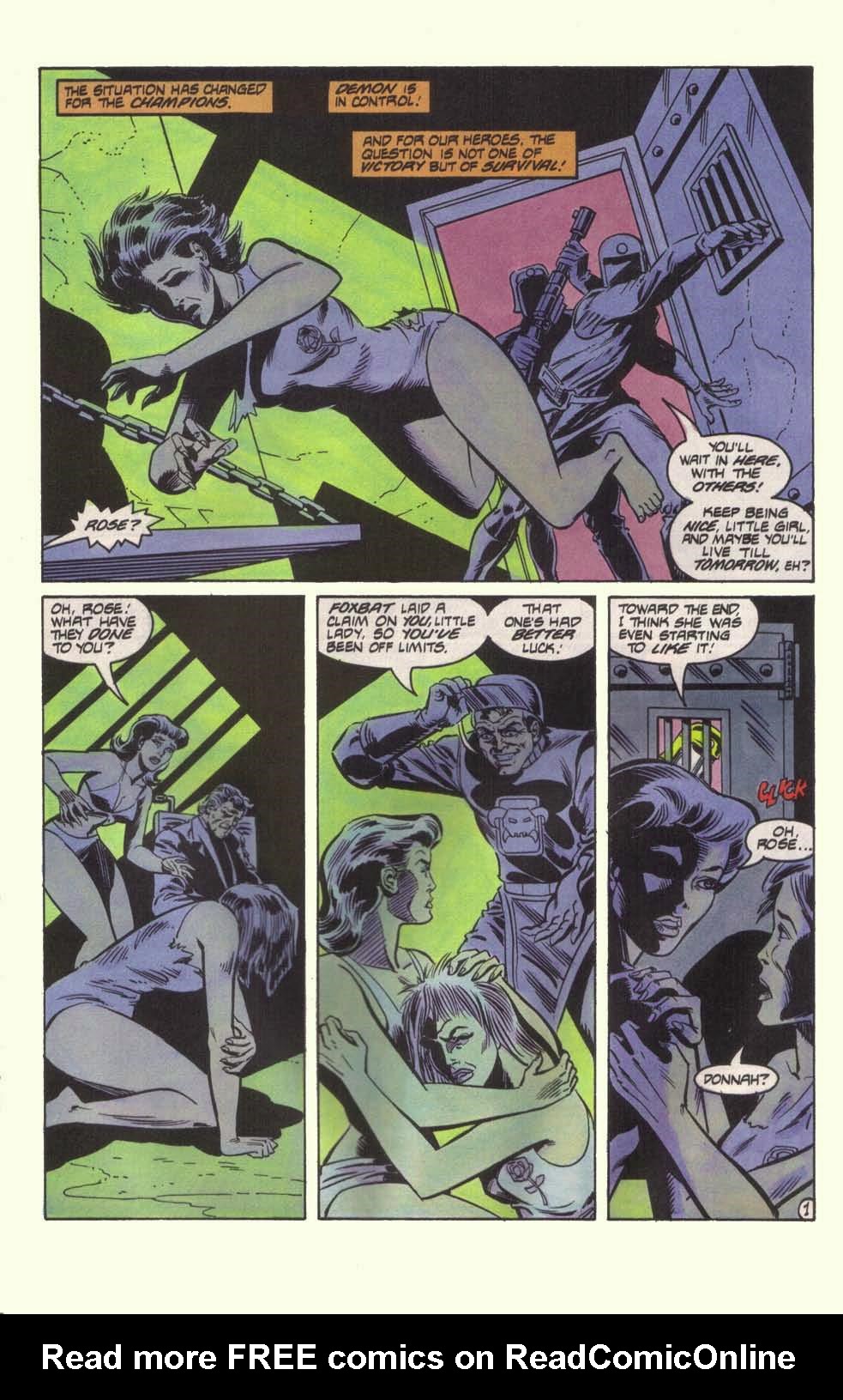 Read online Champions (1986) comic -  Issue #6 - 2