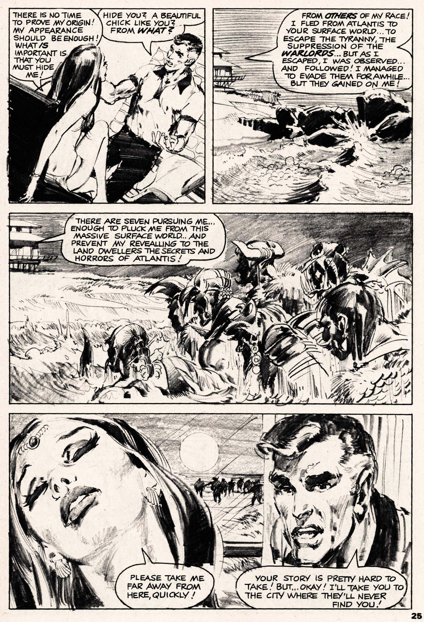 Read online Vampirella (1969) comic -  Issue #1 - 25